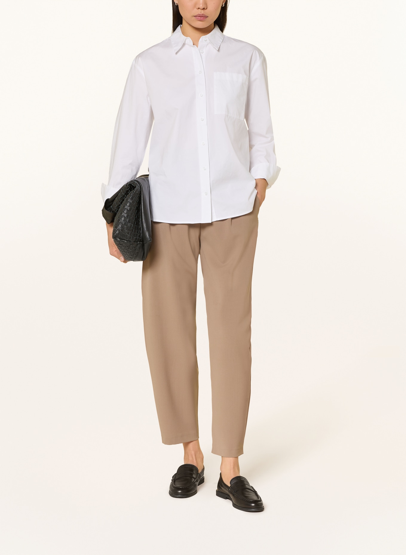 BRAX 7/8-Hose MEGAN S: HELLBRAUN