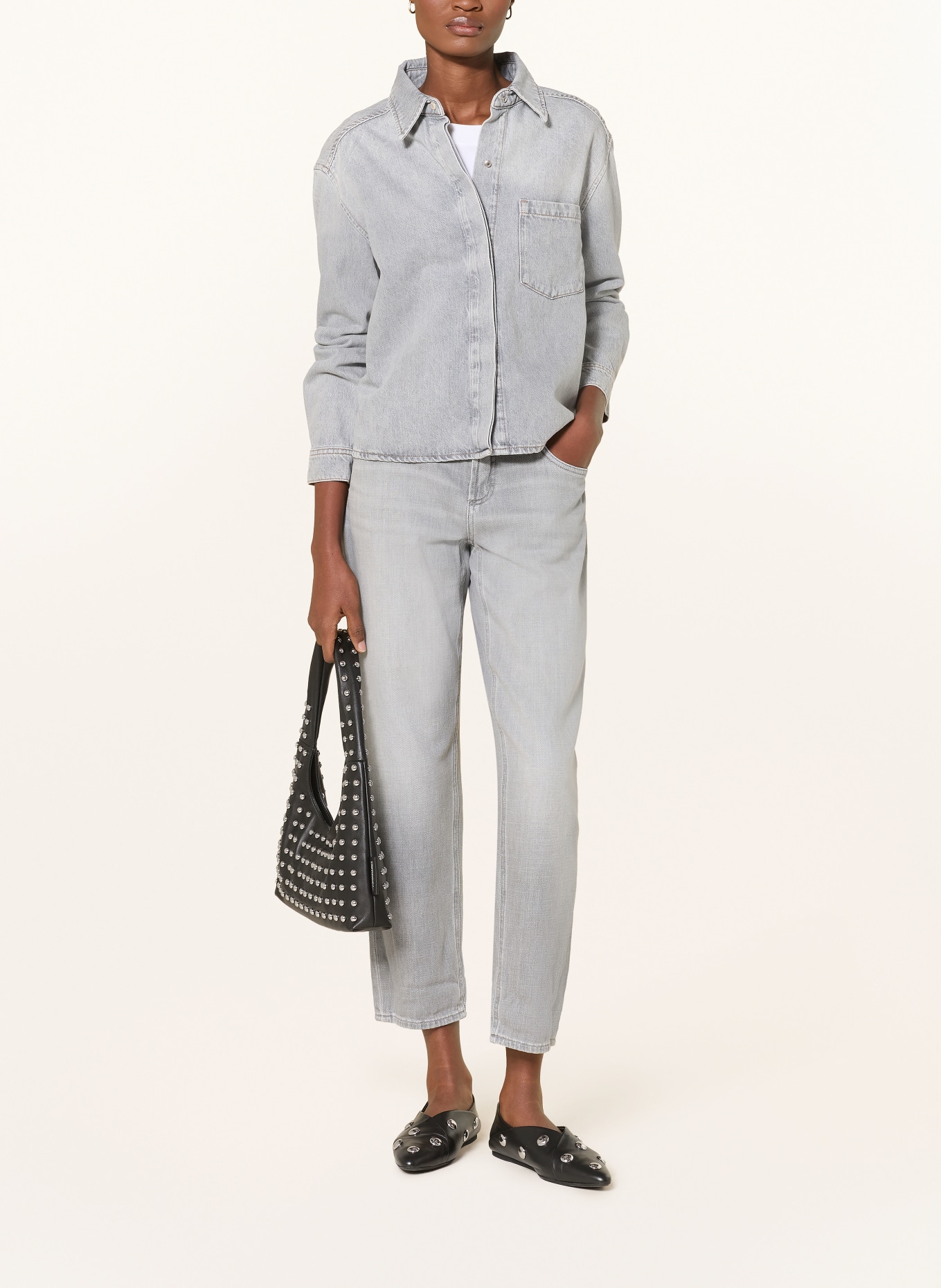 BRAX MILEY jeans: 09 USED LIGHT GREY