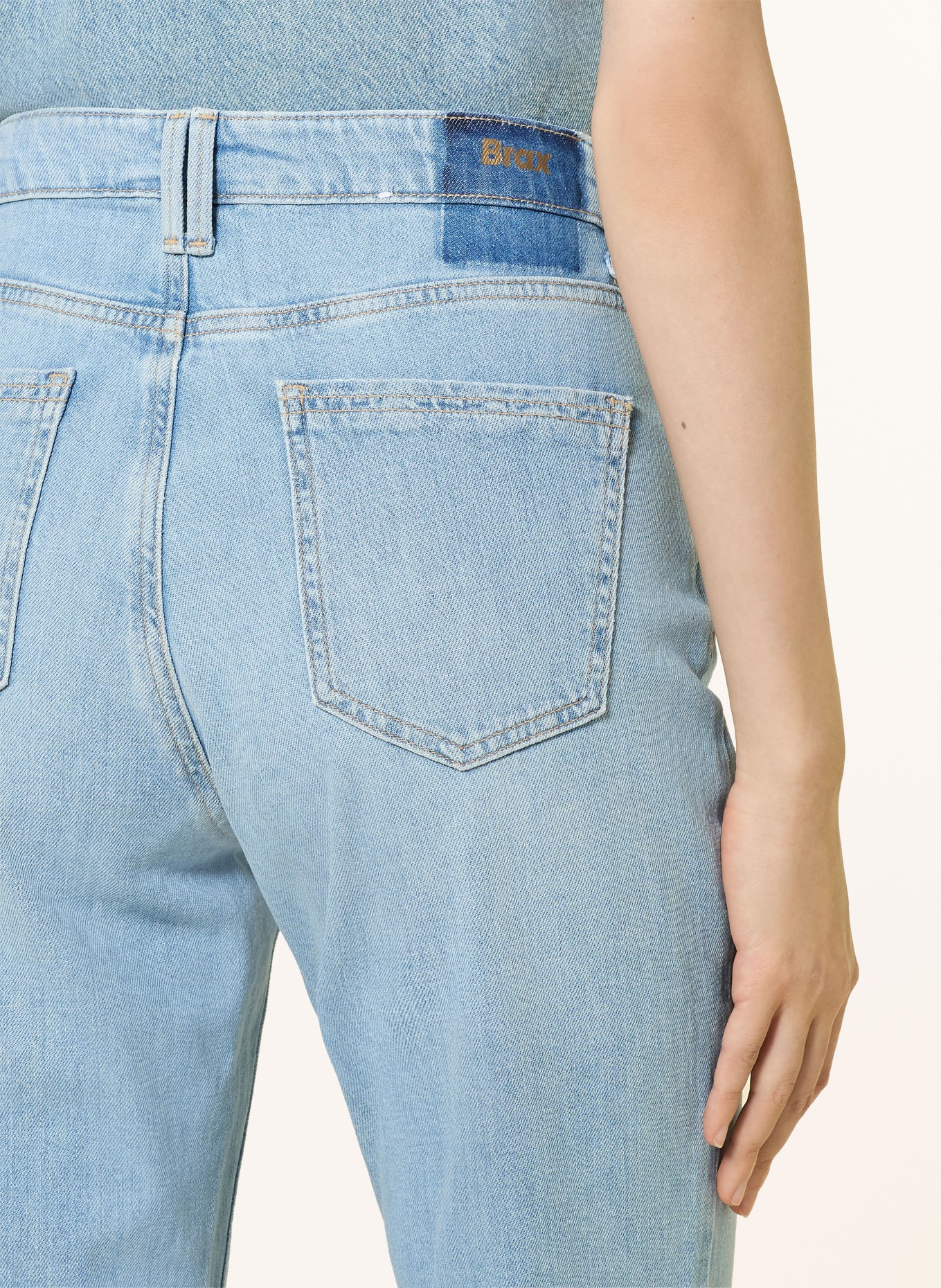 BRAX Dżinsy bootcut MARY: 29 USED SKY BLUE