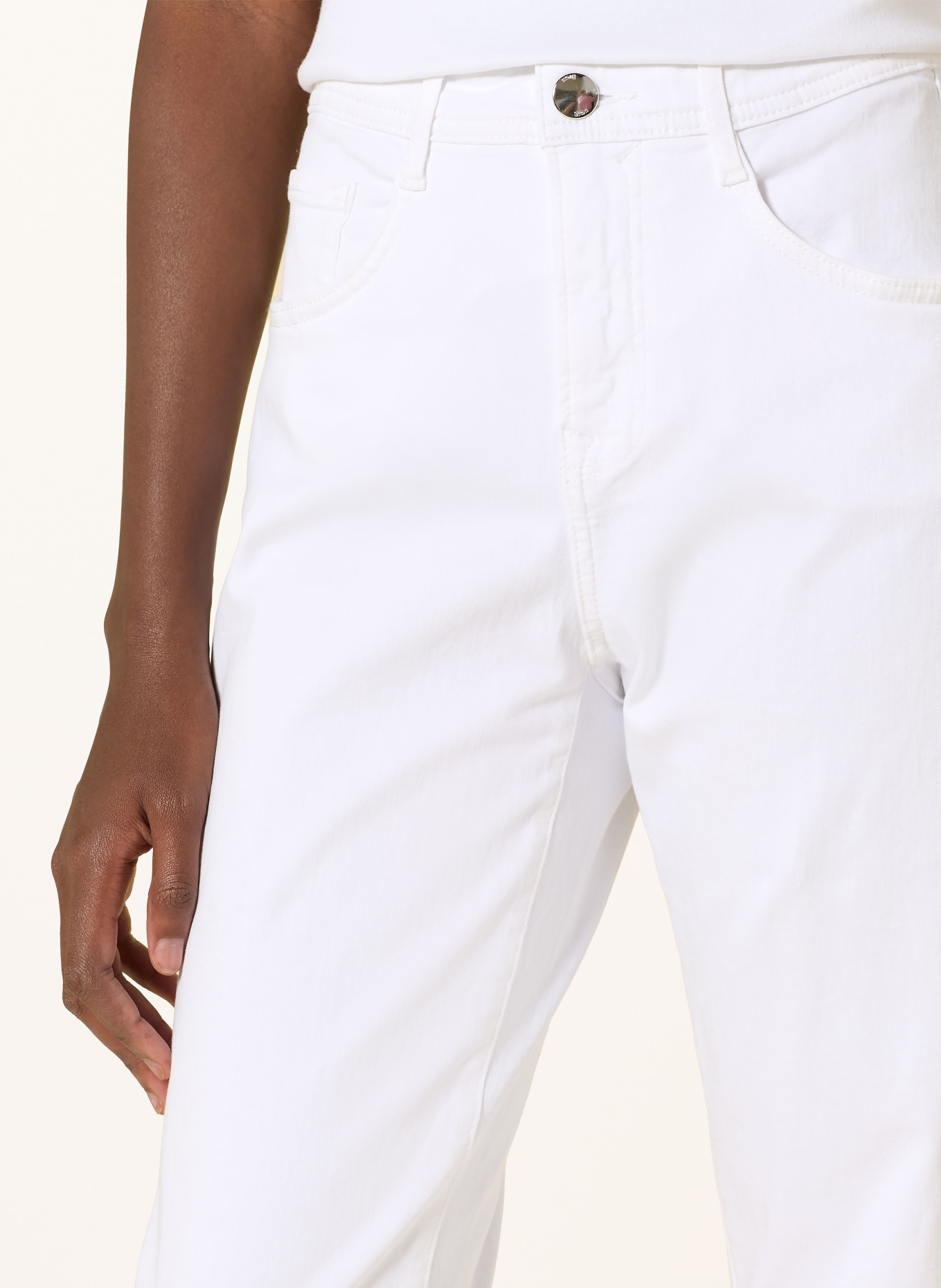 BRAX Straight Jeans CAROLA: 99 WHITE