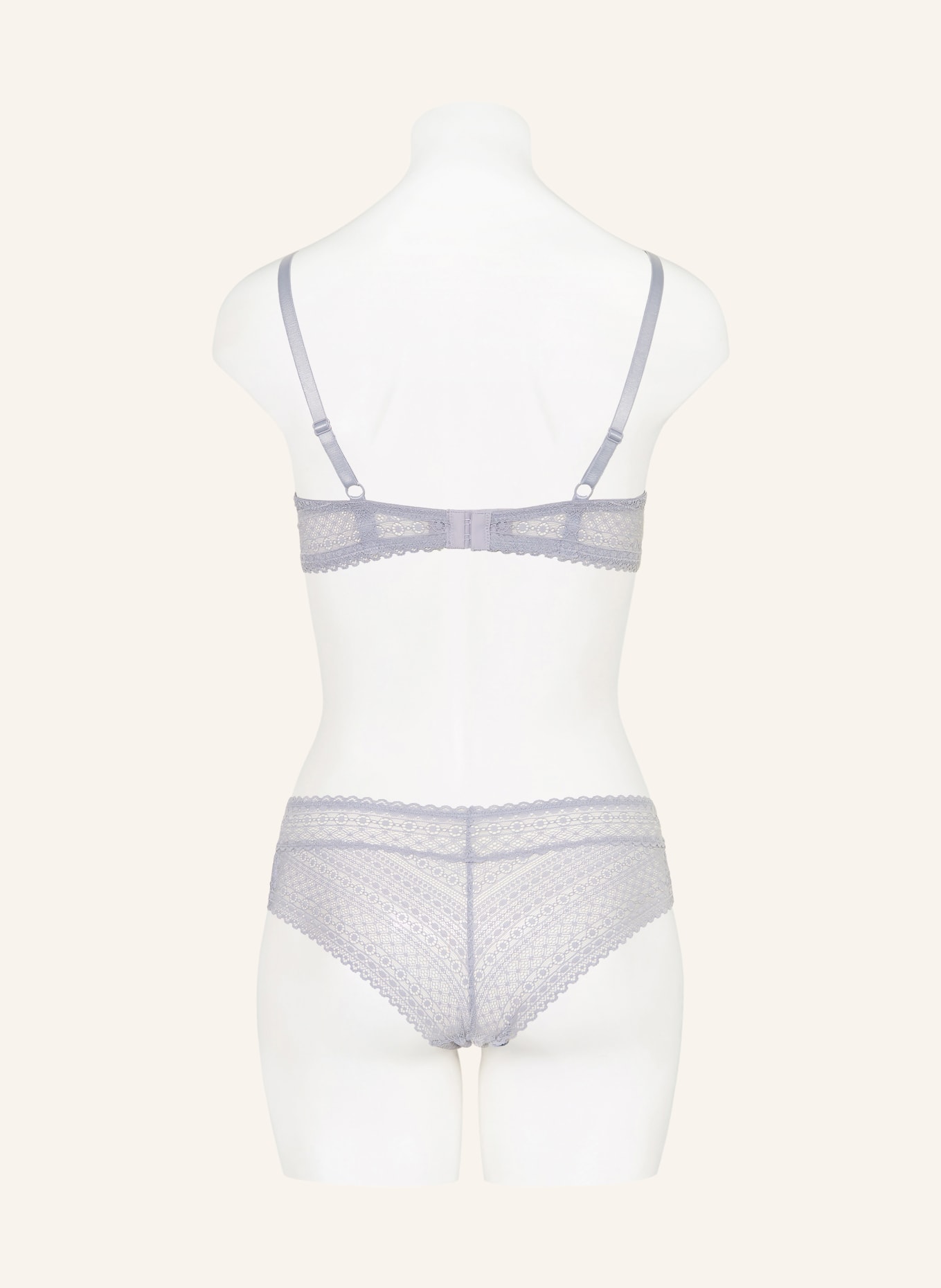 darling harbour Podprsenka s košíčky: ČERNOŠEDÁ