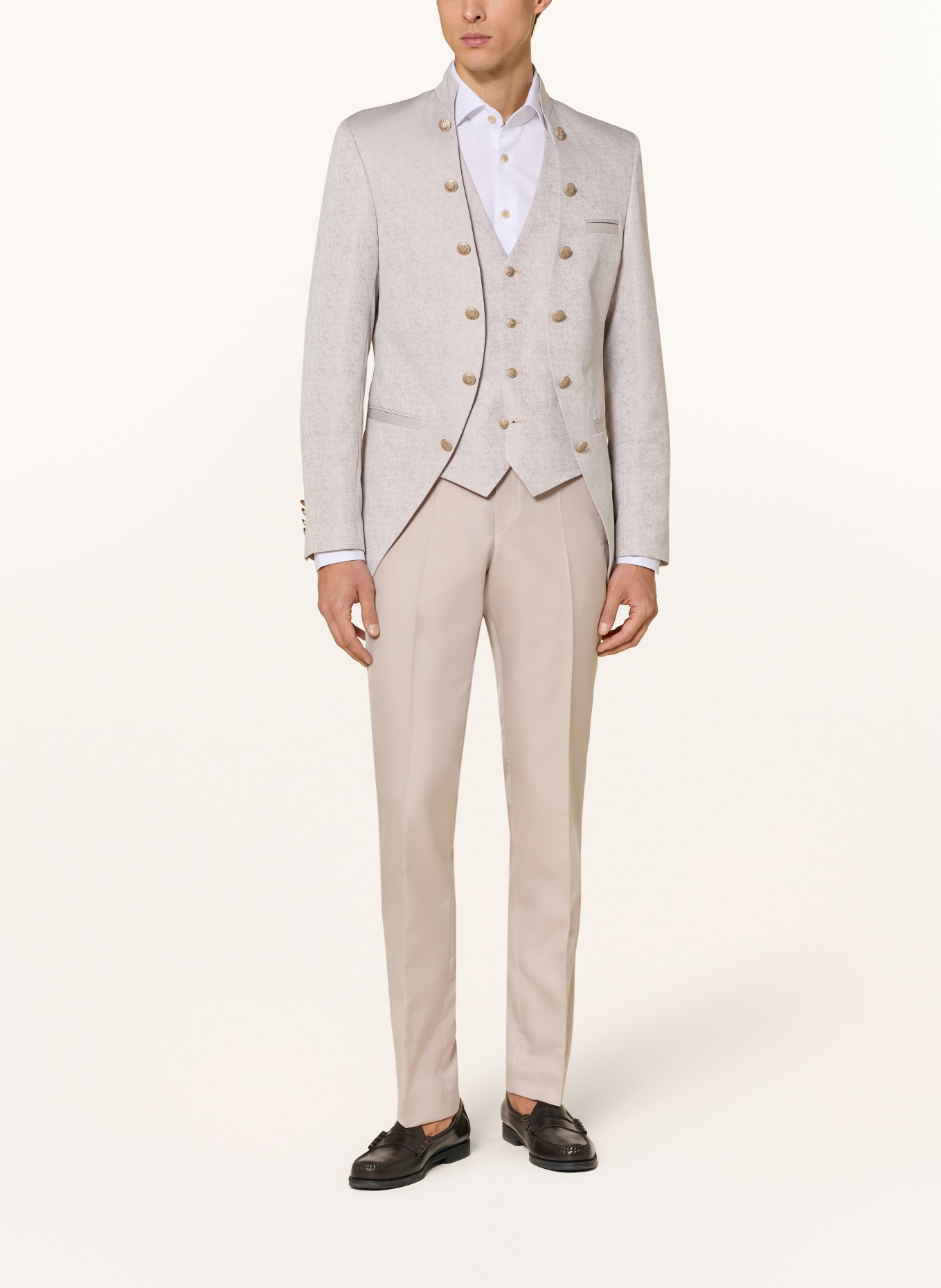 WILVORST Veste de costume coupe extra slim: 084 Sand