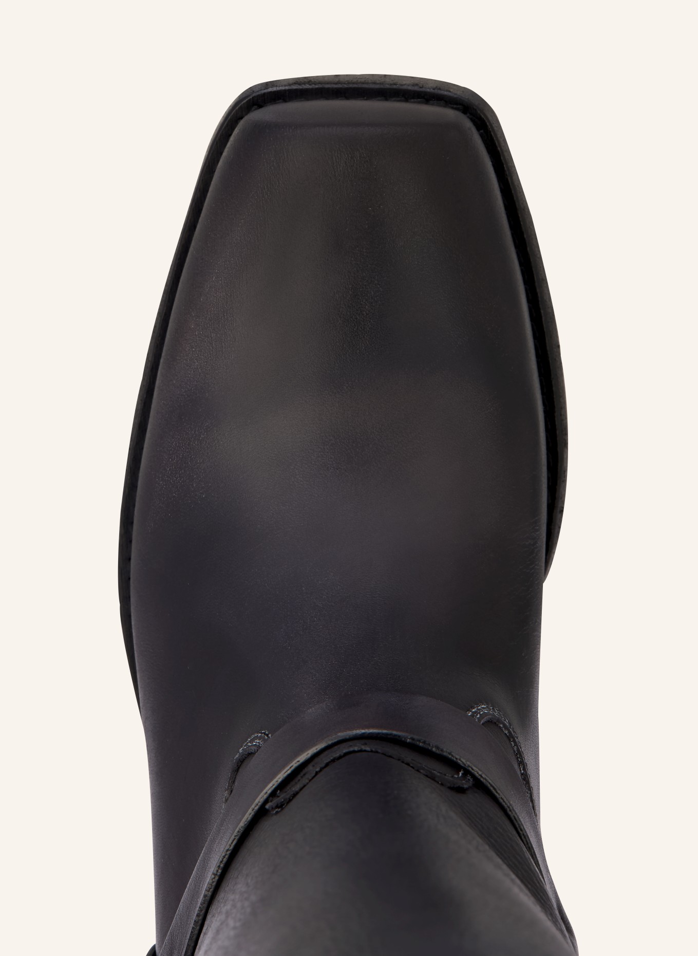 GOLDEN GOOSE Biker Boots: SCHWARZ / SILBER