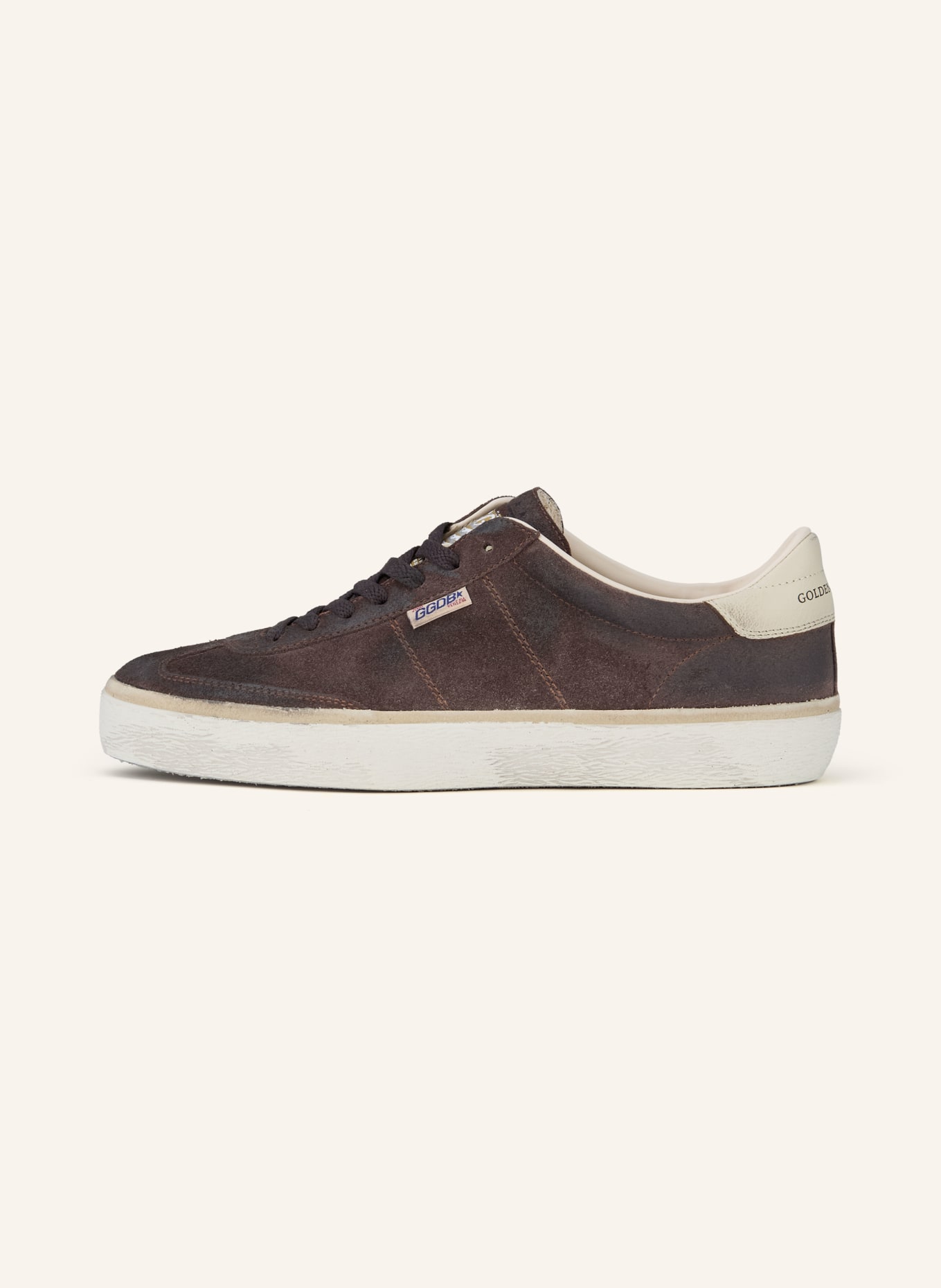 GOLDEN GOOSE SOUL STAR sneakers: DARK BROWN / CREAM