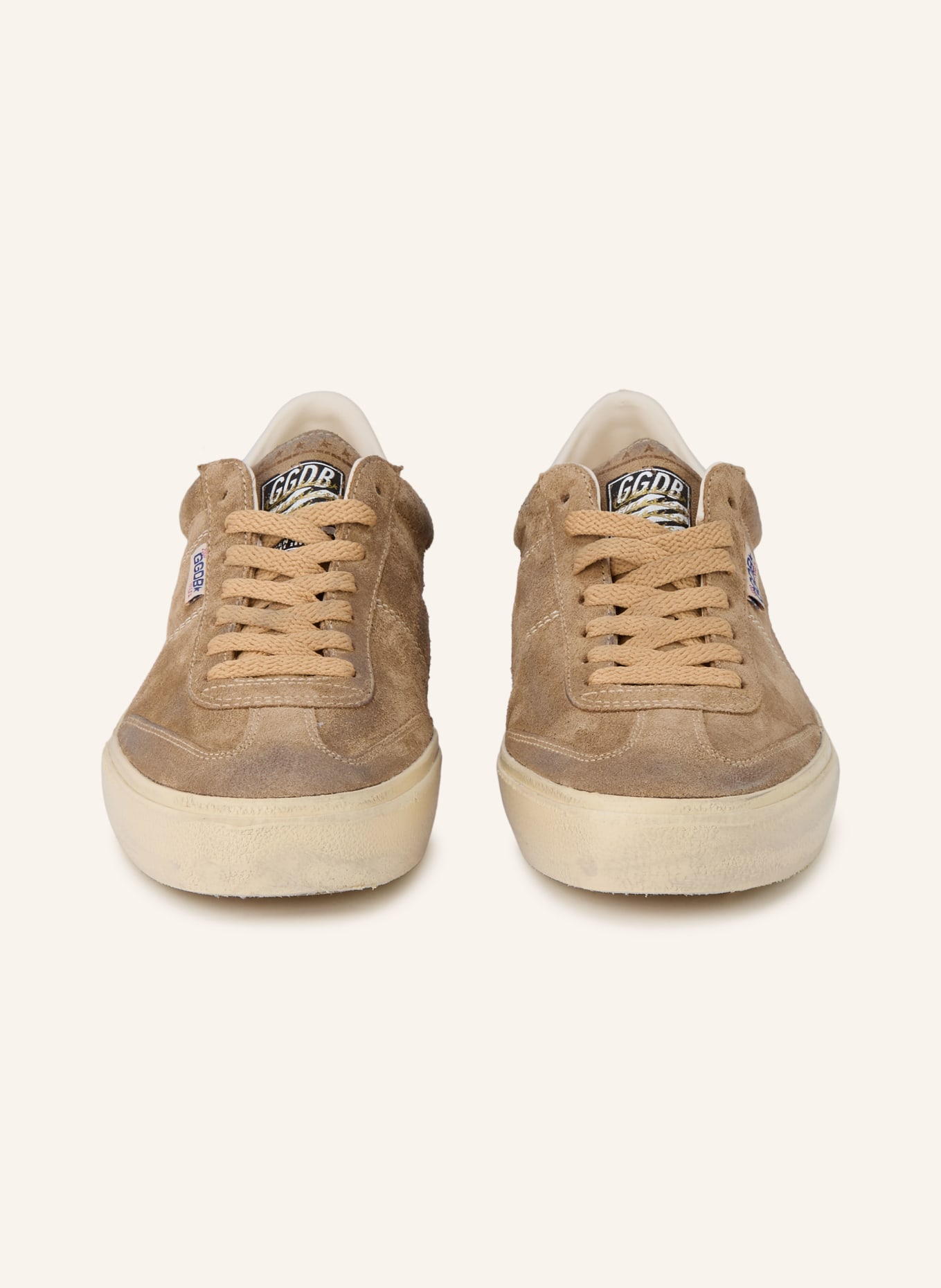 GOLDEN GOOSE Sneaker SOUL STAR: CAMEL / WEISS