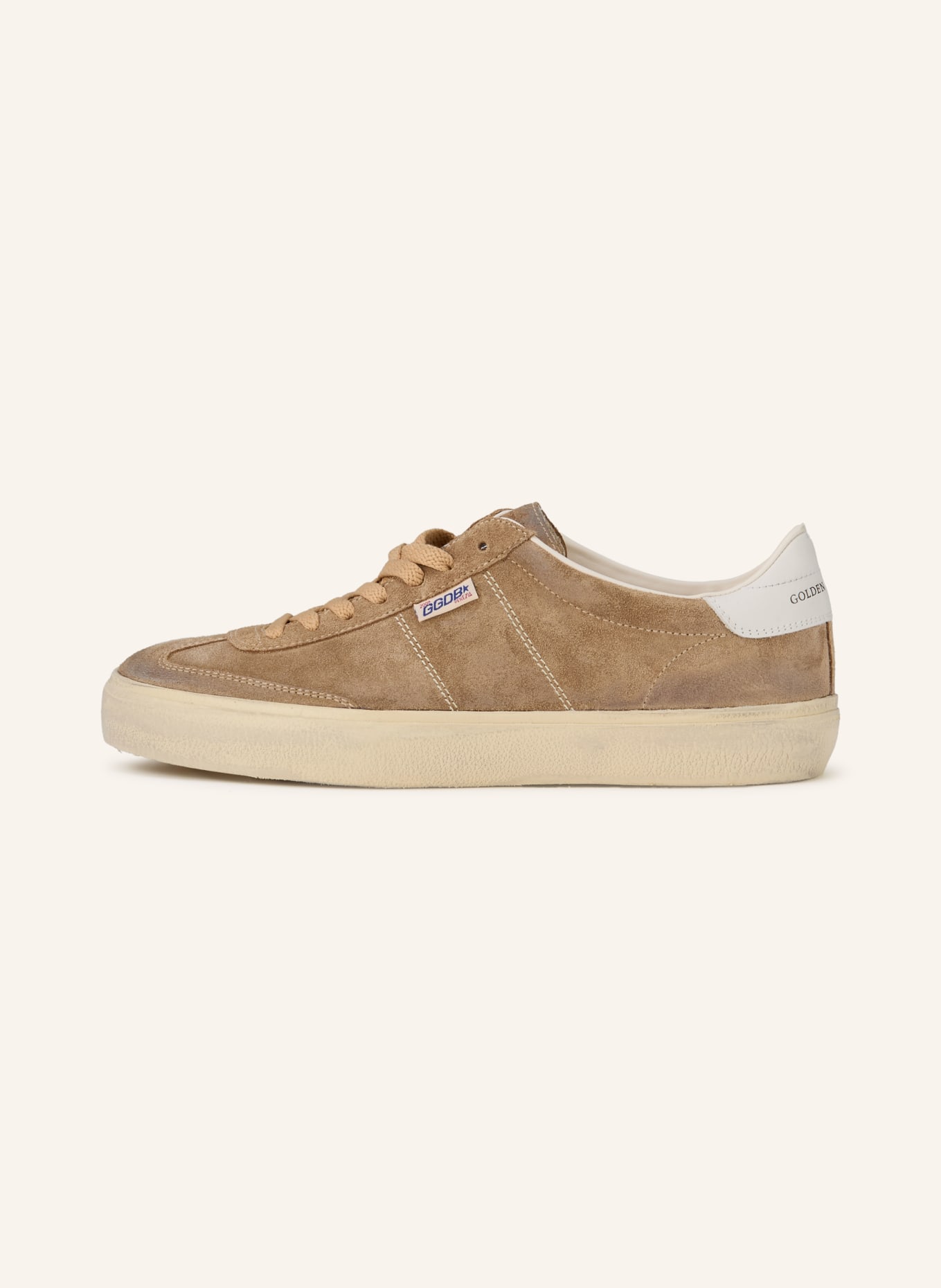 GOLDEN GOOSE Sneaker SOUL STAR: CAMEL / WEISS