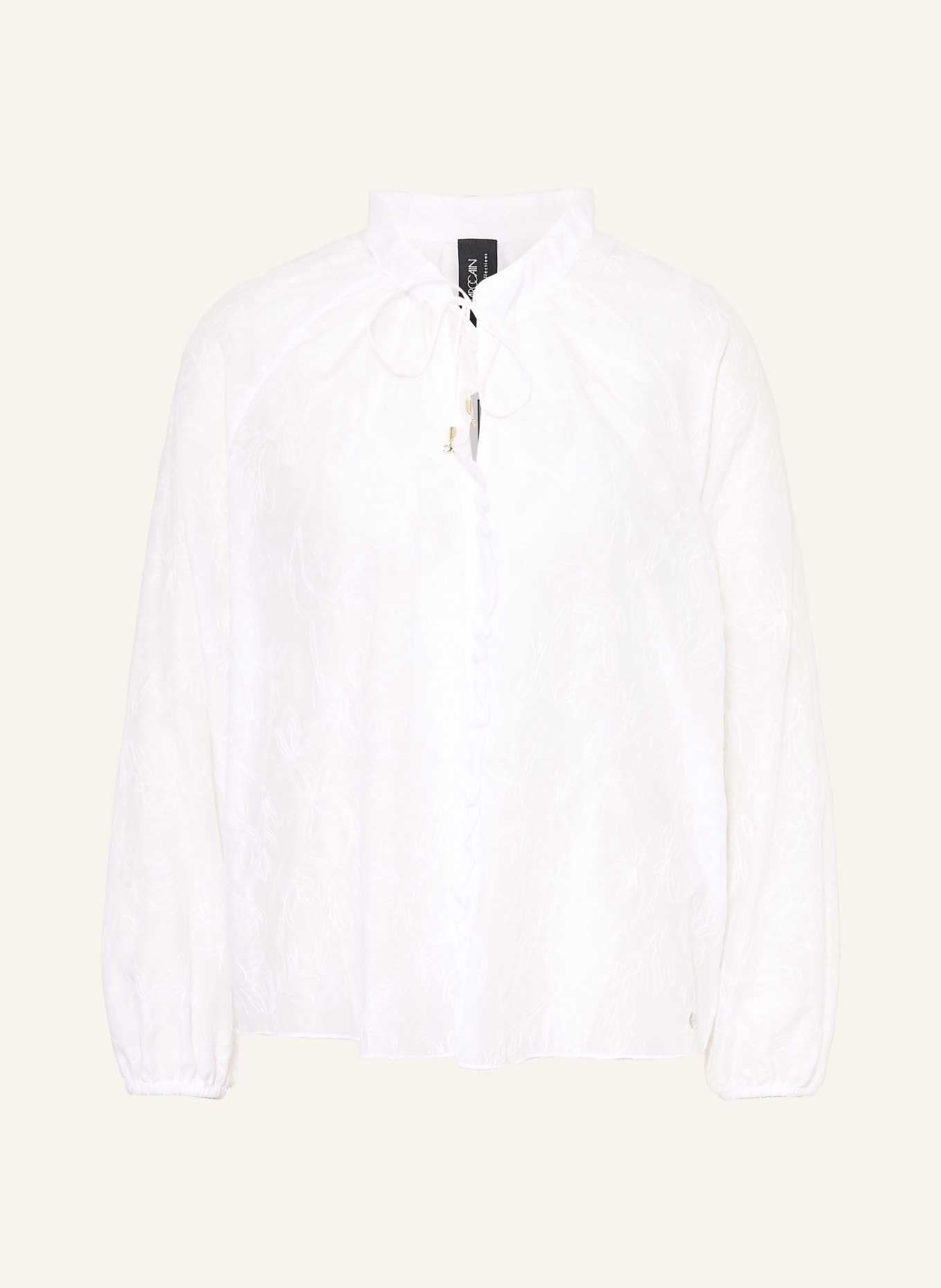 MARC CAIN Blusenshirt: 100 WHITE