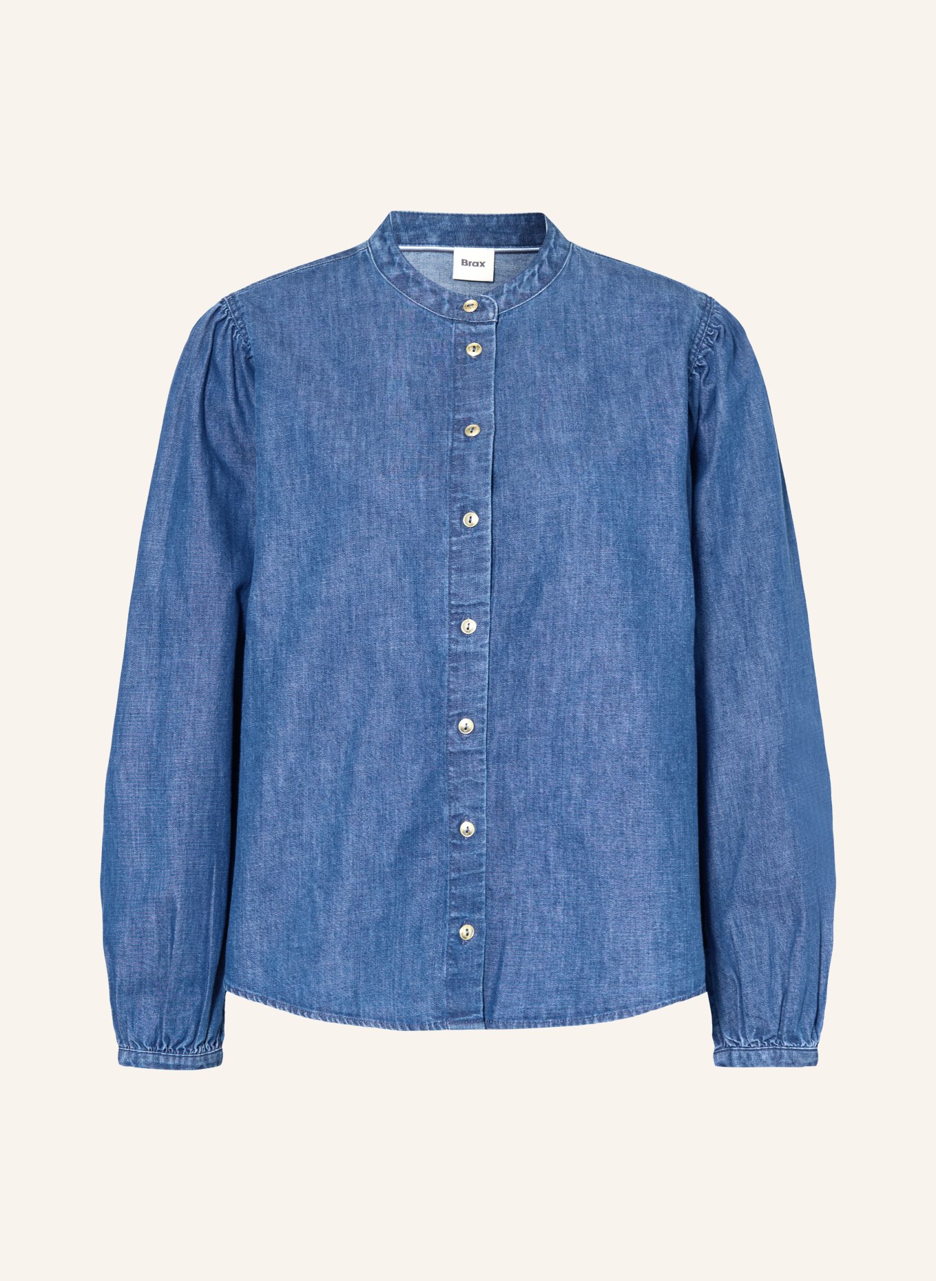 BRAX Džínová košile VALERIA: TMAVĚ MODRÁ