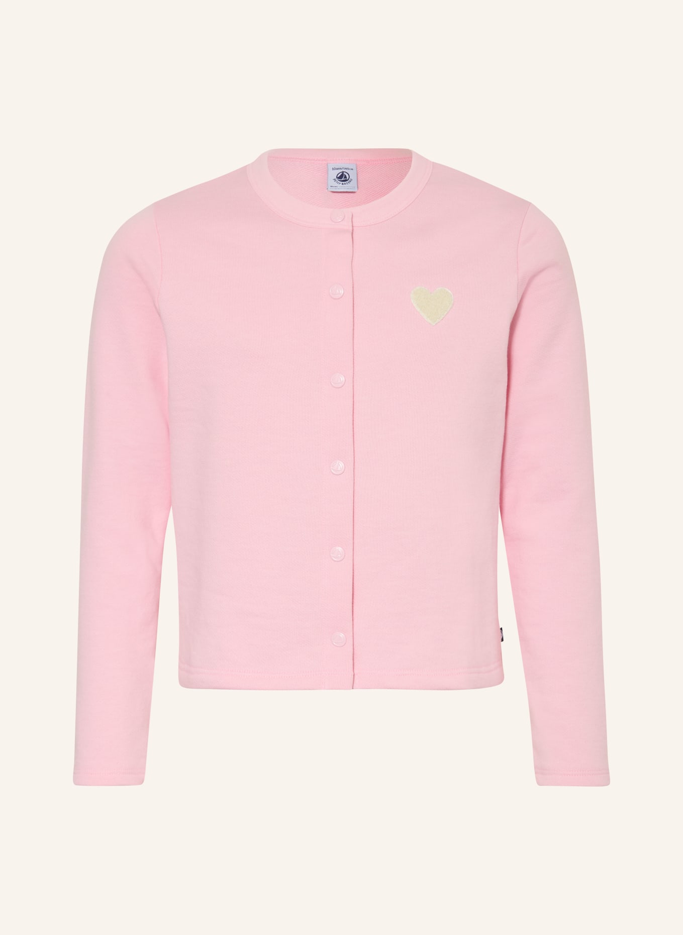 PETIT BATEAU Sweatjacke: ROSA