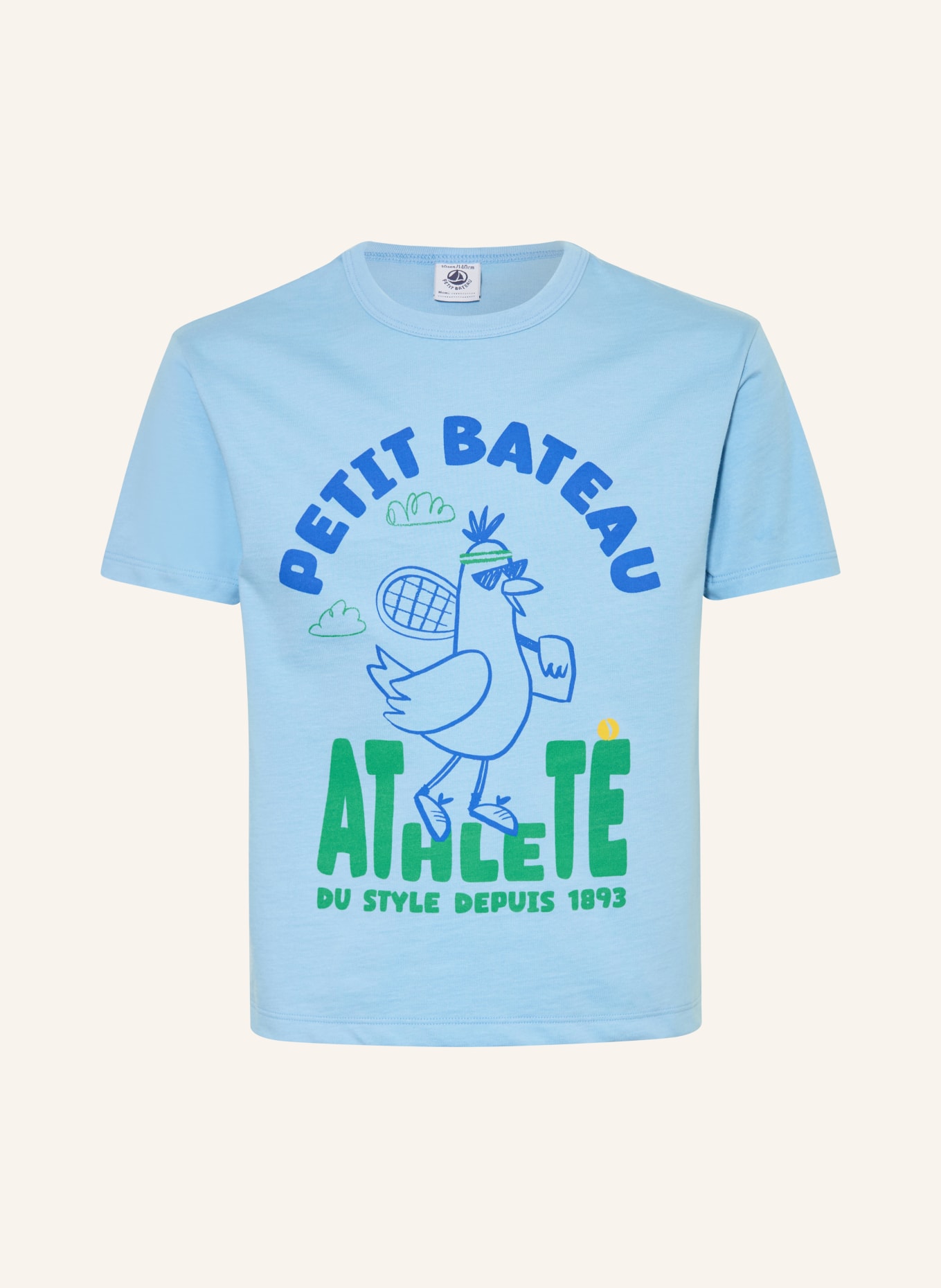 PETIT BATEAU T-shirt: LIGHT BLUE