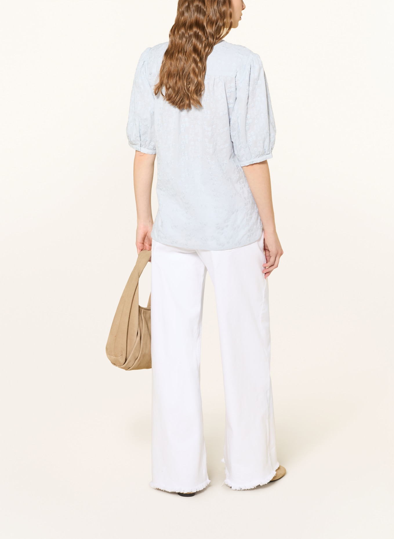 BRAX Blůza VEA s 3/4 rukávem: TMAVĚ MODRÁ