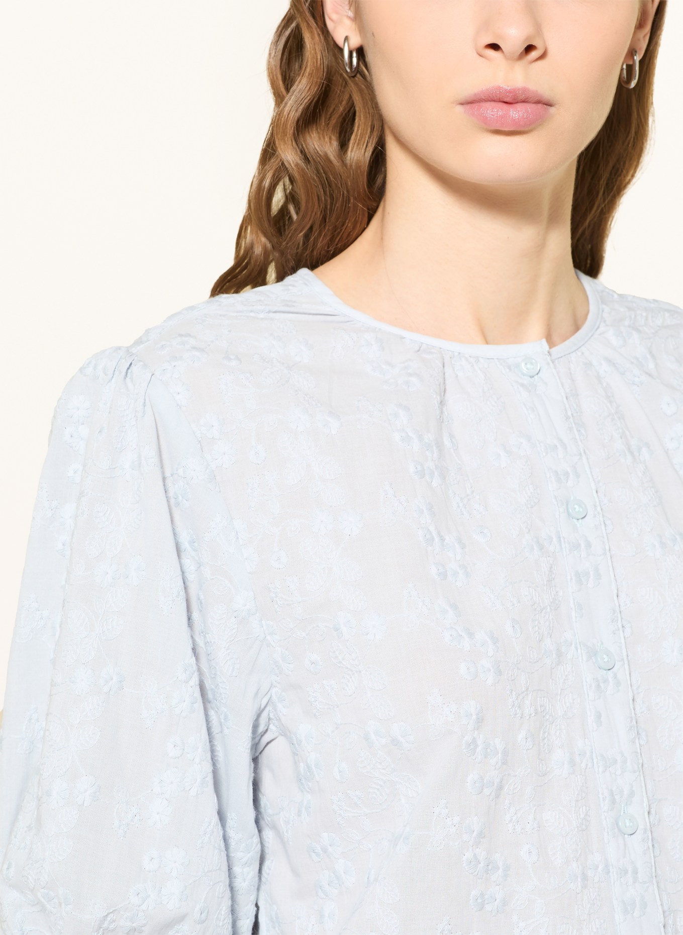 BRAX Blůza VEA s 3/4 rukávem: TMAVĚ MODRÁ