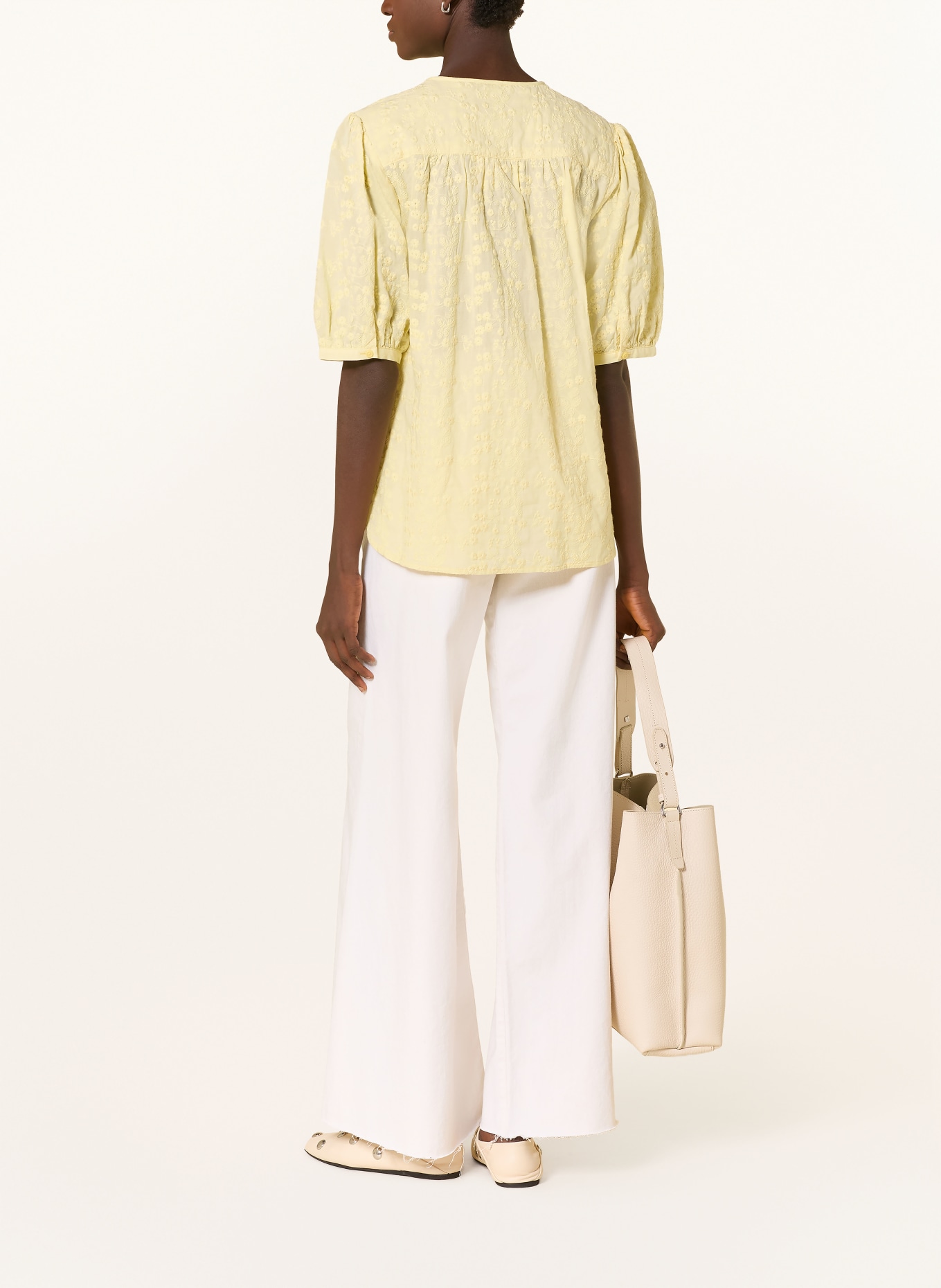 BRAX Bluse VEA mit 3/4-Arm: HELLGELB