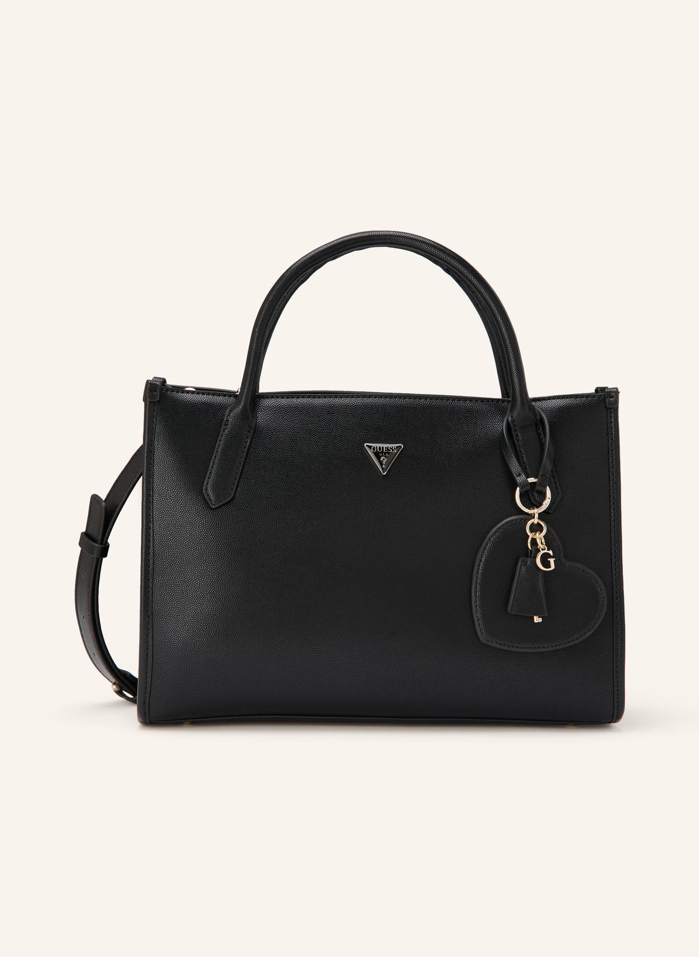 GUESS ISOBEL Shopper: BLACK