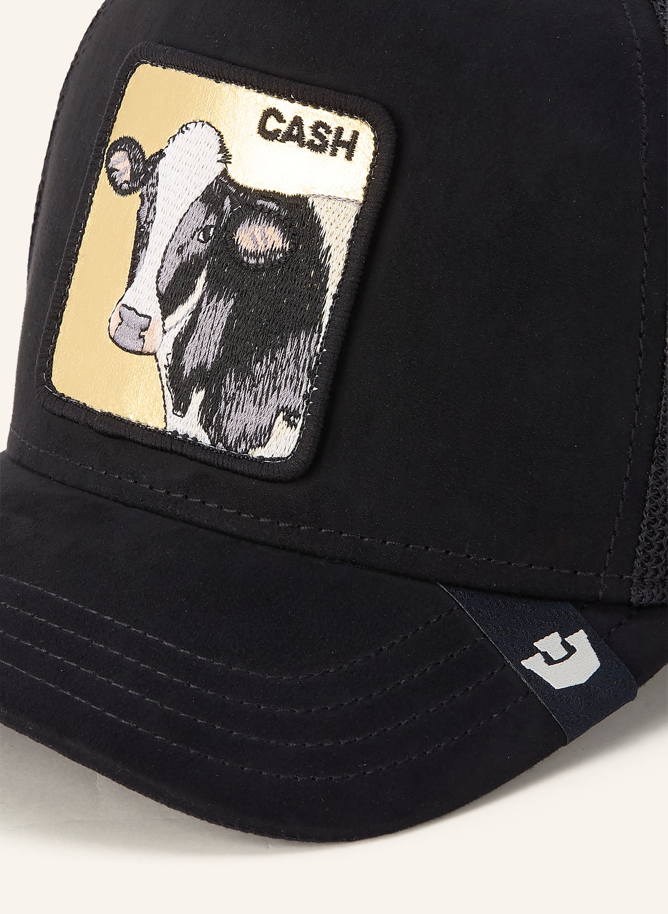 GOORIN BROS. Czapka GOLDEN COW: CZARNY / ZŁOTY