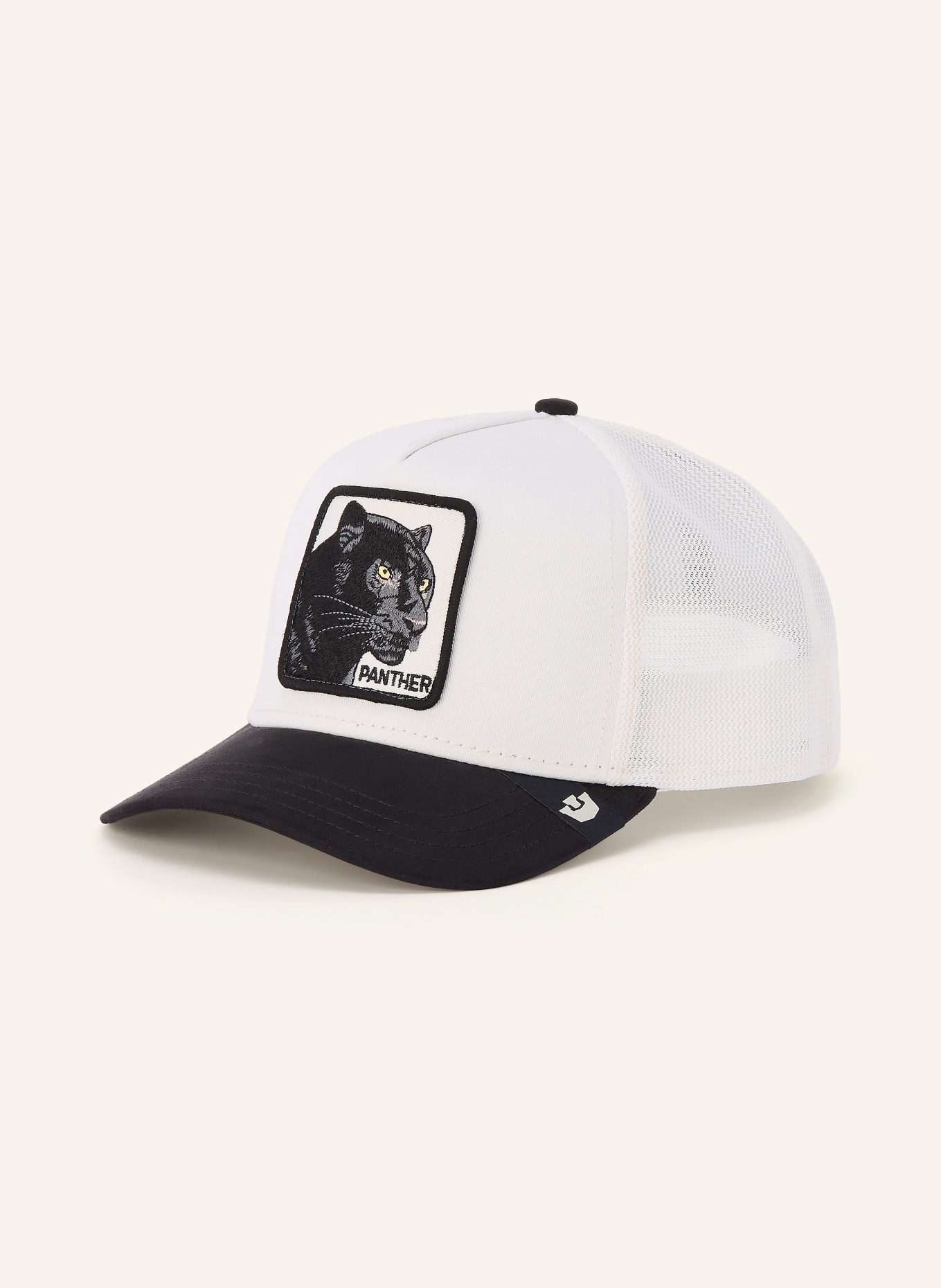 GOORIN BROS. Cap THE BLACK PANTHER: WHITE / BLACK