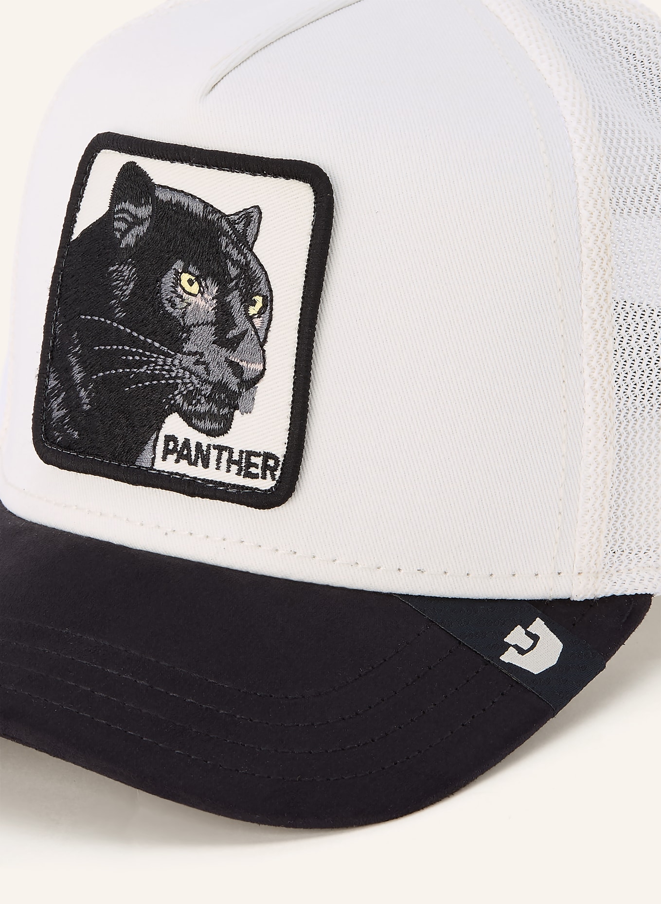 GOORIN BROS. Cap THE BLACK PANTHER: WHITE / BLACK