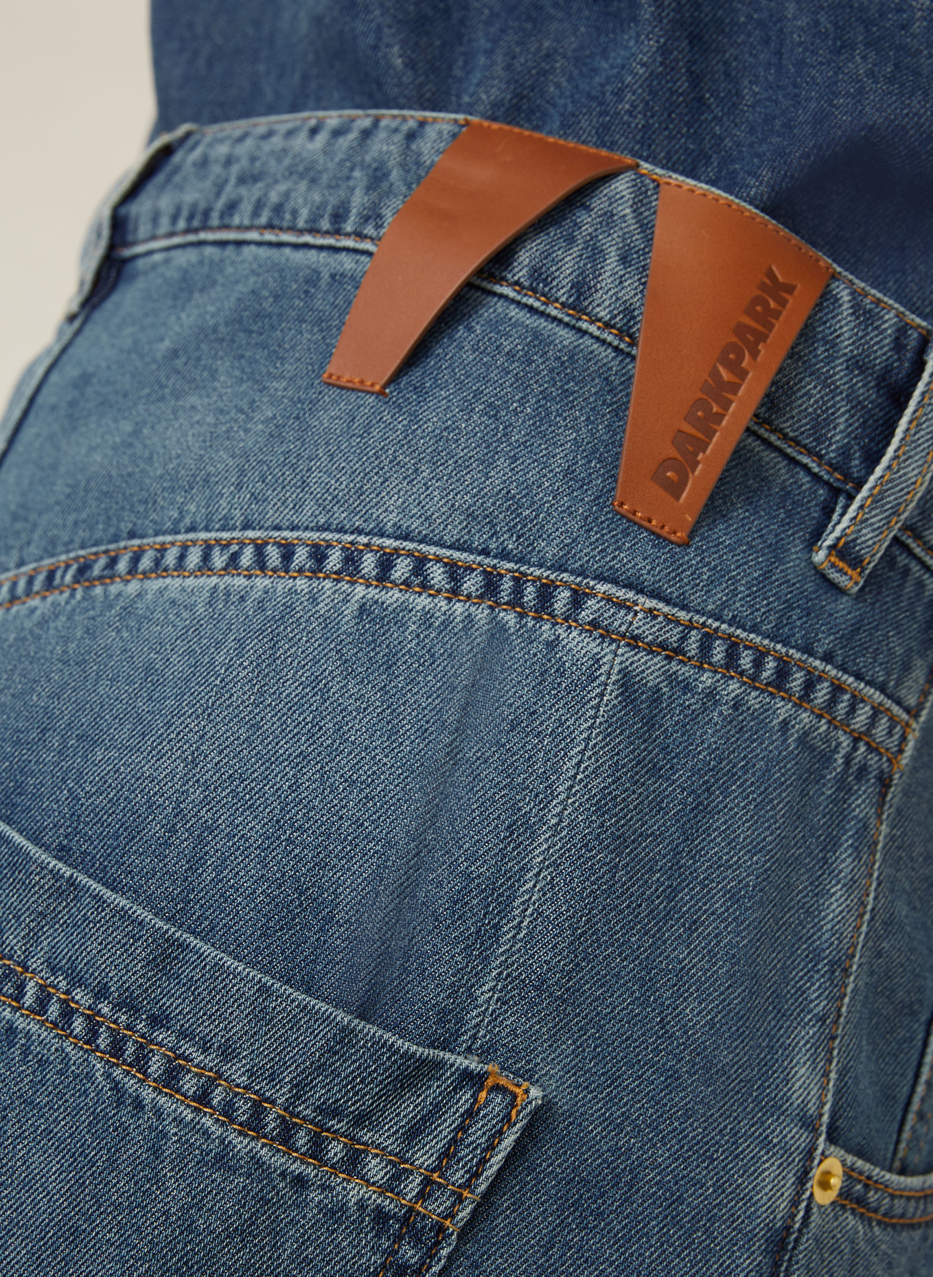 DARKPARK Wide Leg Jeans INES: W075 SLATE VINTAGE