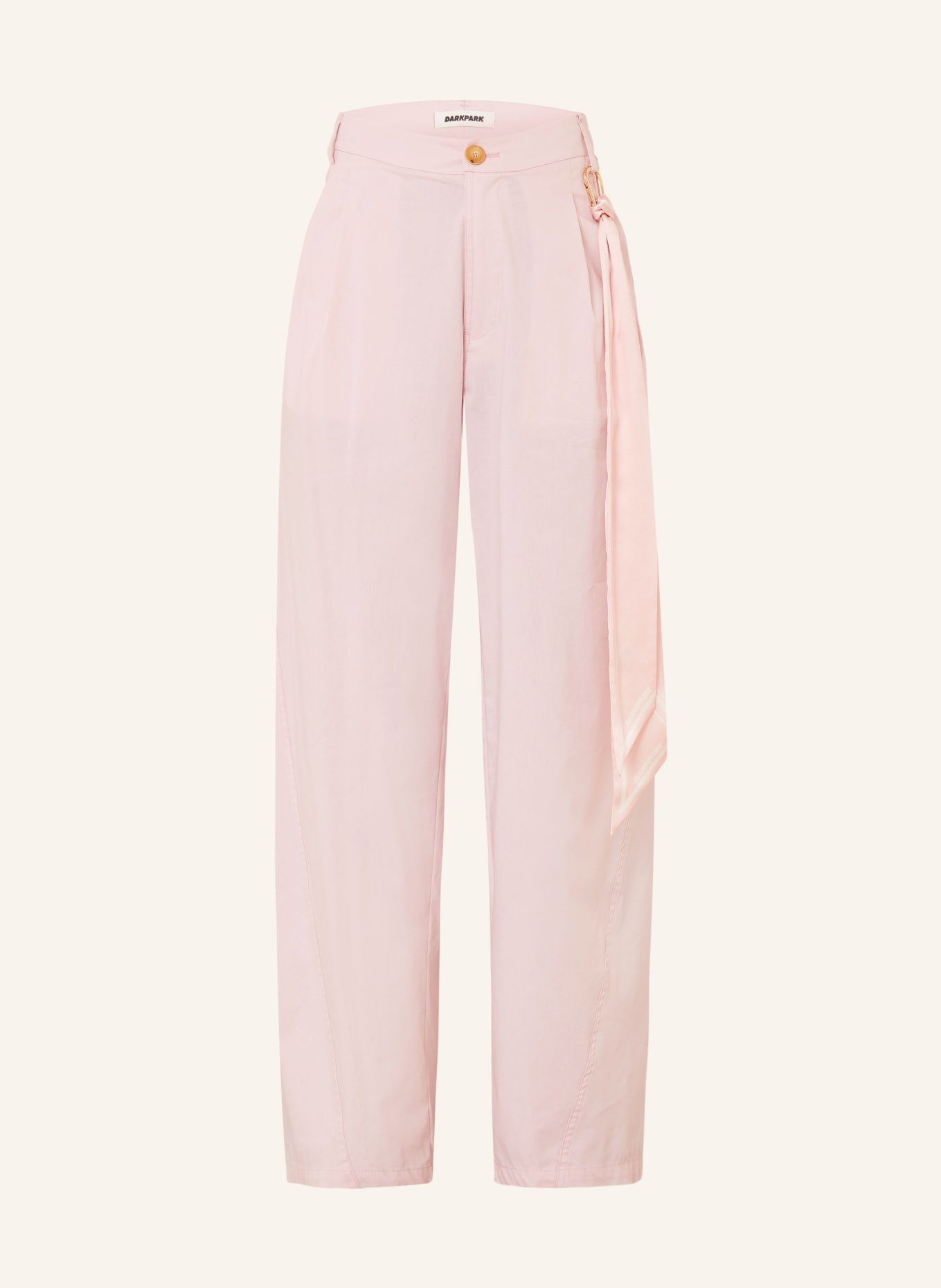 DARKPARK Marlenehose PHEBE: HELLROSA