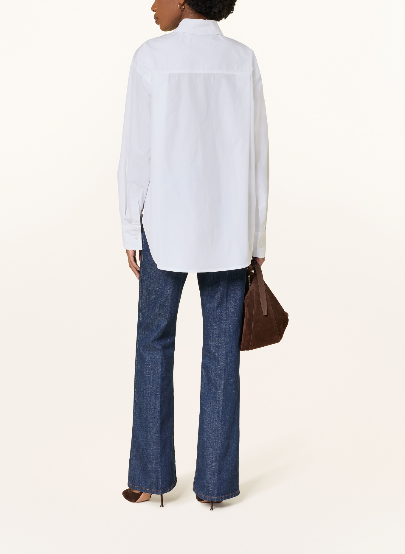 LOULOU DE SAISON LEE shirt blouse: WHITE