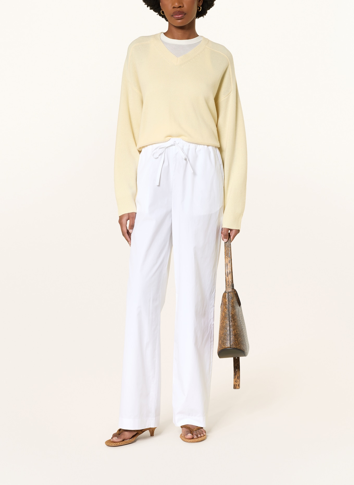 LOULOU DE SAISON Hose SERO: WEISS