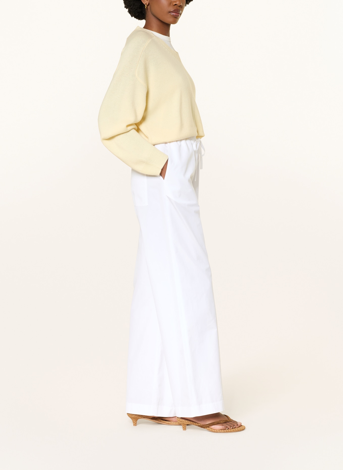 LOULOU DE SAISON Hose SERO: WEISS