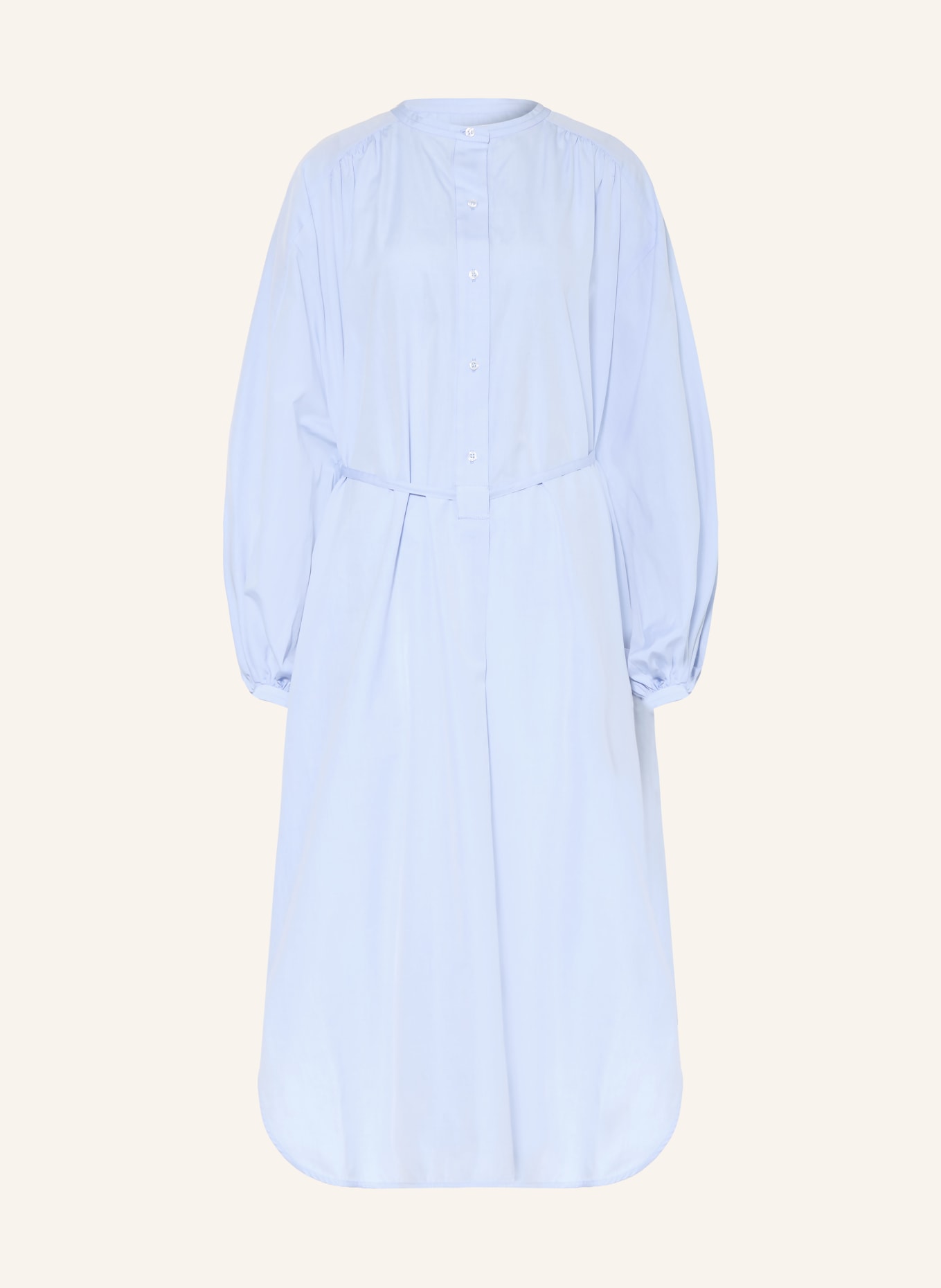 LOULOU DE SAISON Hemdblusenkleid VITTI: HELLBLAU