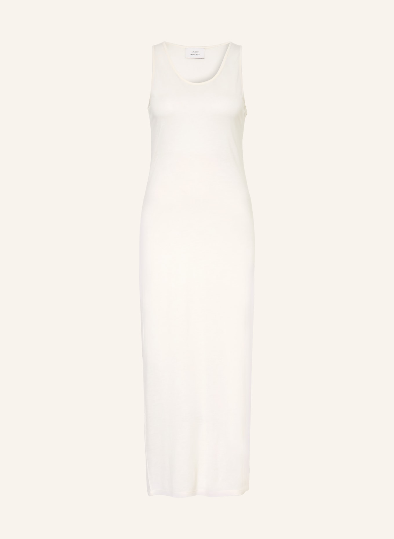 LOULOU DE SAISON Jerseykleid MYRON: ECRU