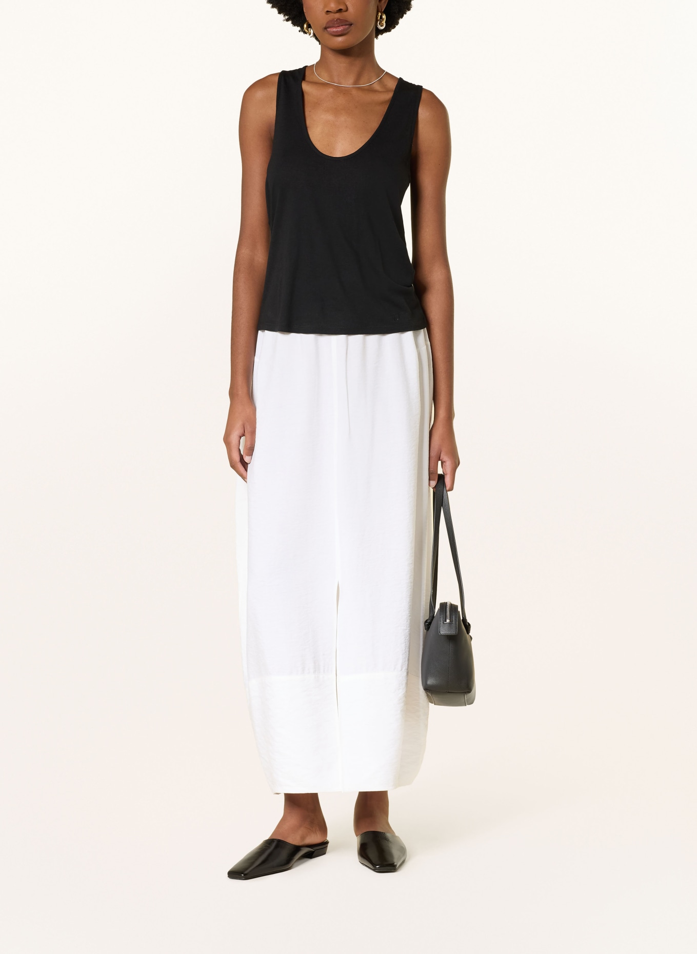 LOULOU DE SAISON Top ALBIA: BLACK