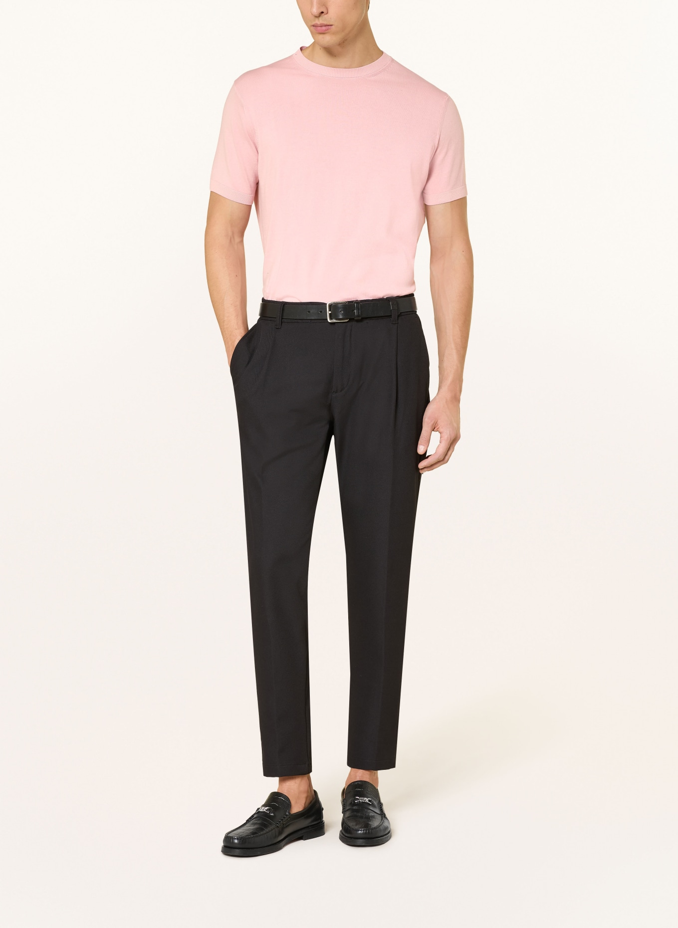 DRESSLER pletené tričko: RŮŽOVÁ