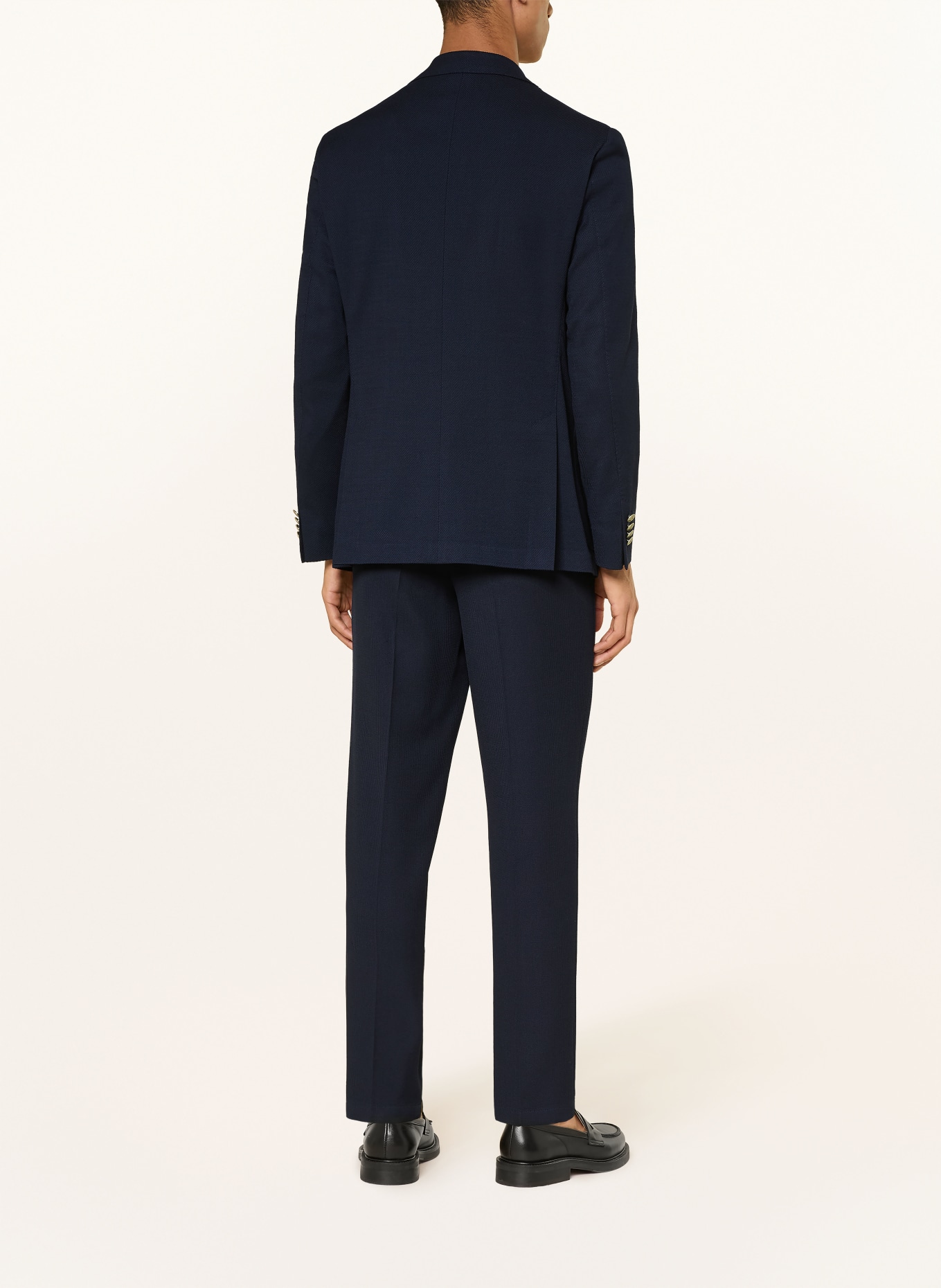 DRESSLER Slim fit jacket: DARK BLUE