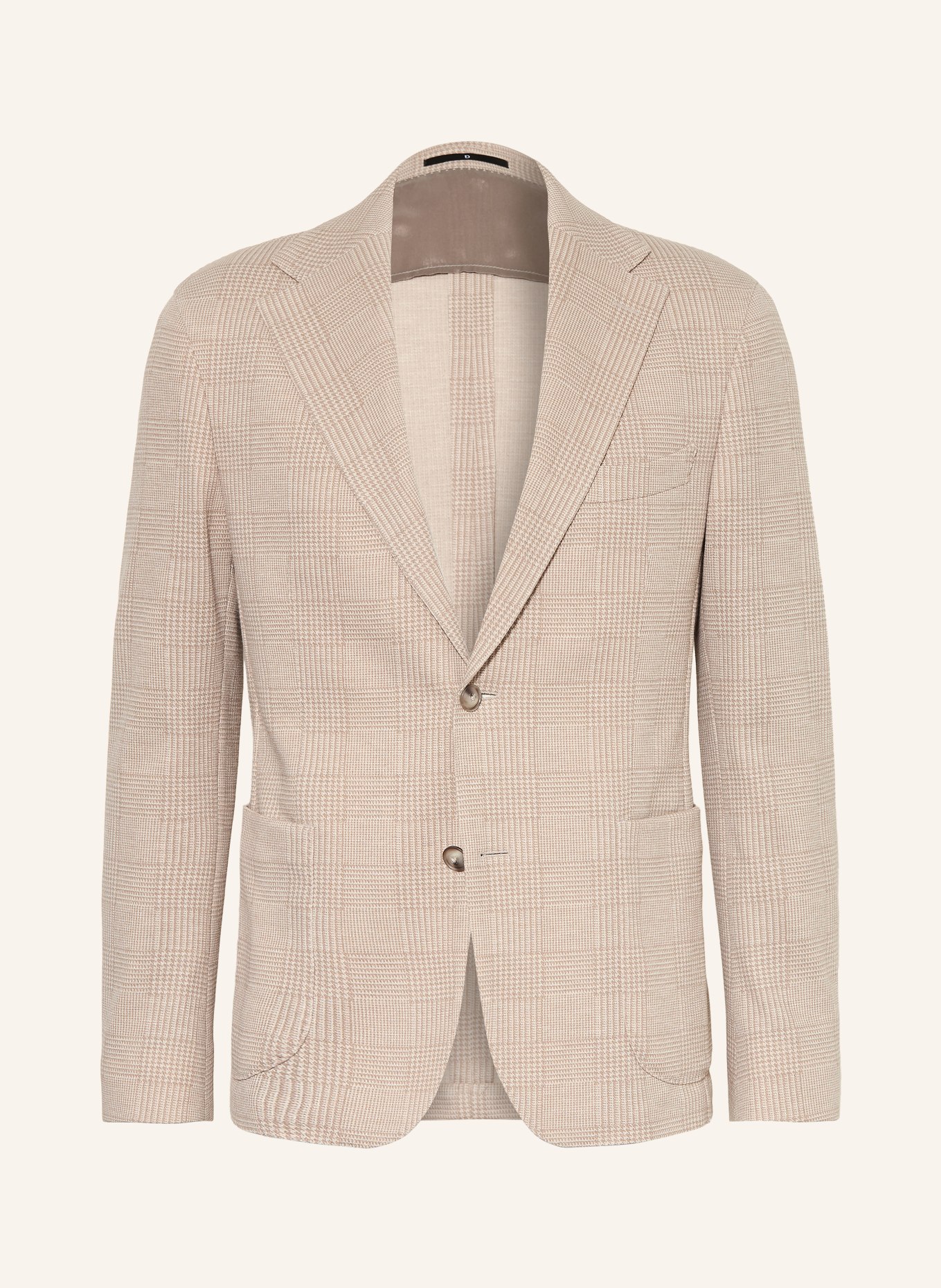 DRESSLER Jerseysakko Extra Slim Fit: HELLBRAUN