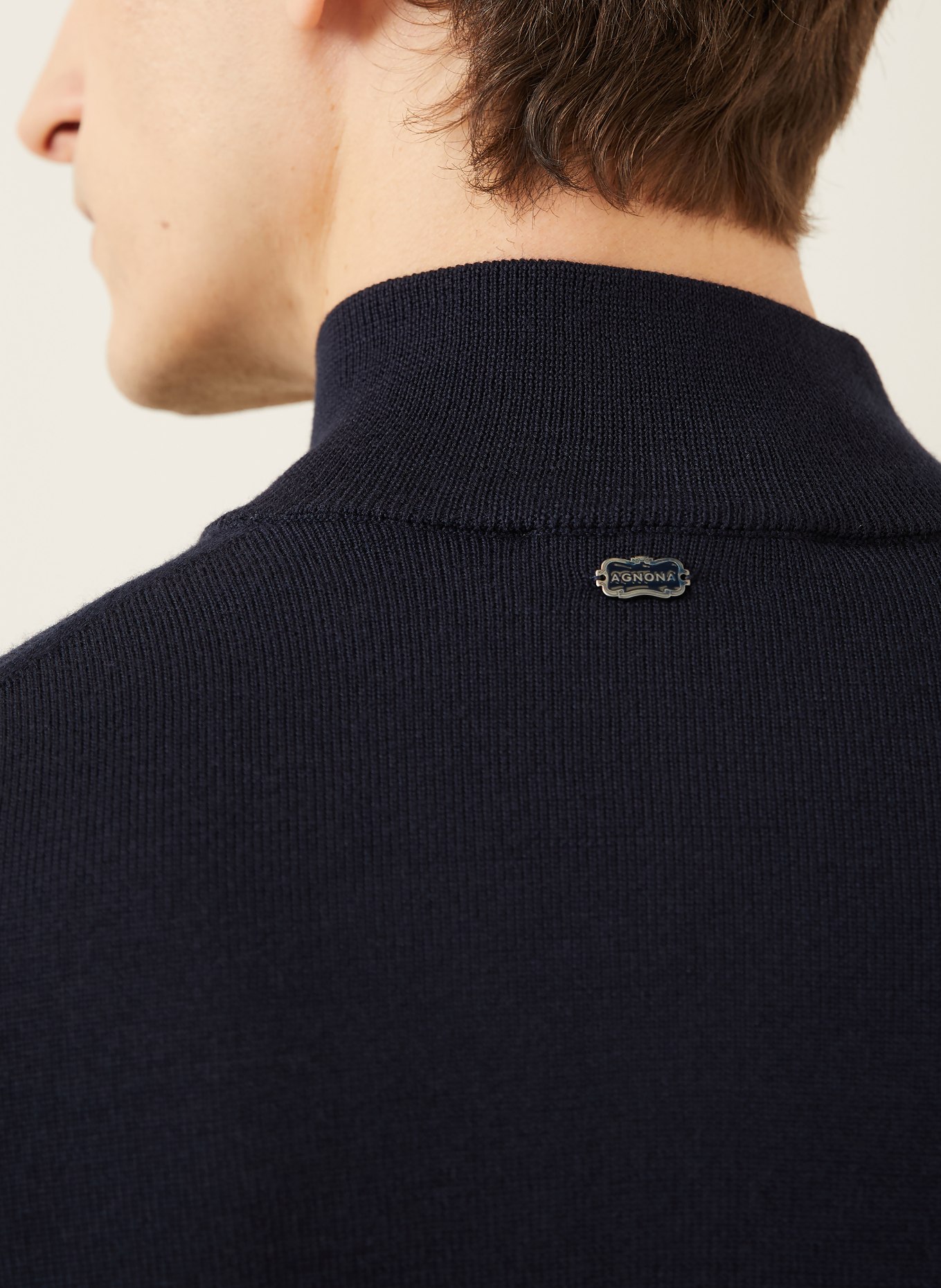 AGNONA Strickjacke: DUNKELBLAU