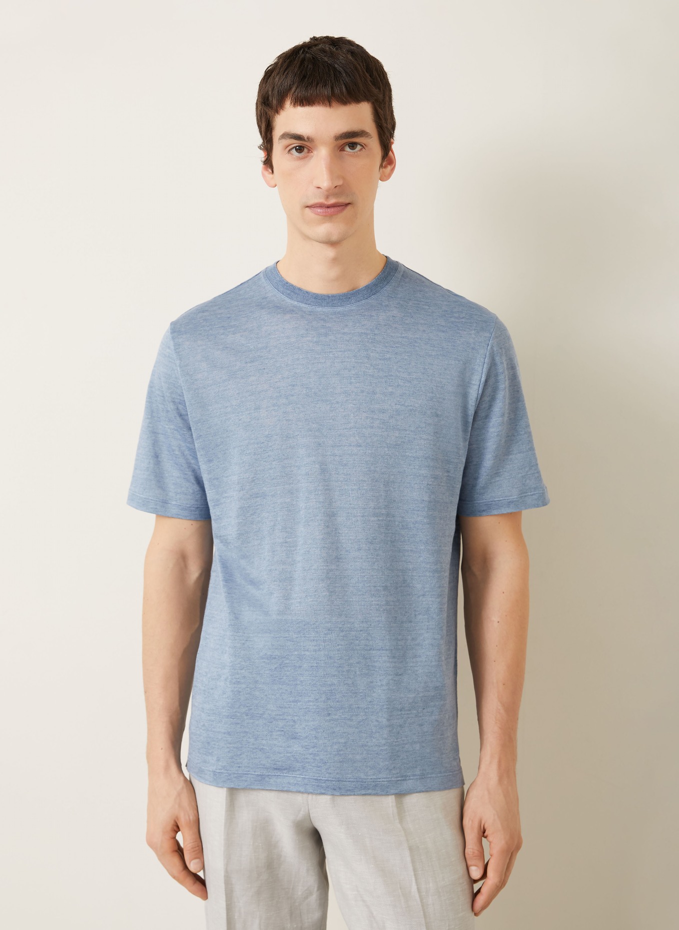 AGNONA T-Shirt: BLAUGRAU