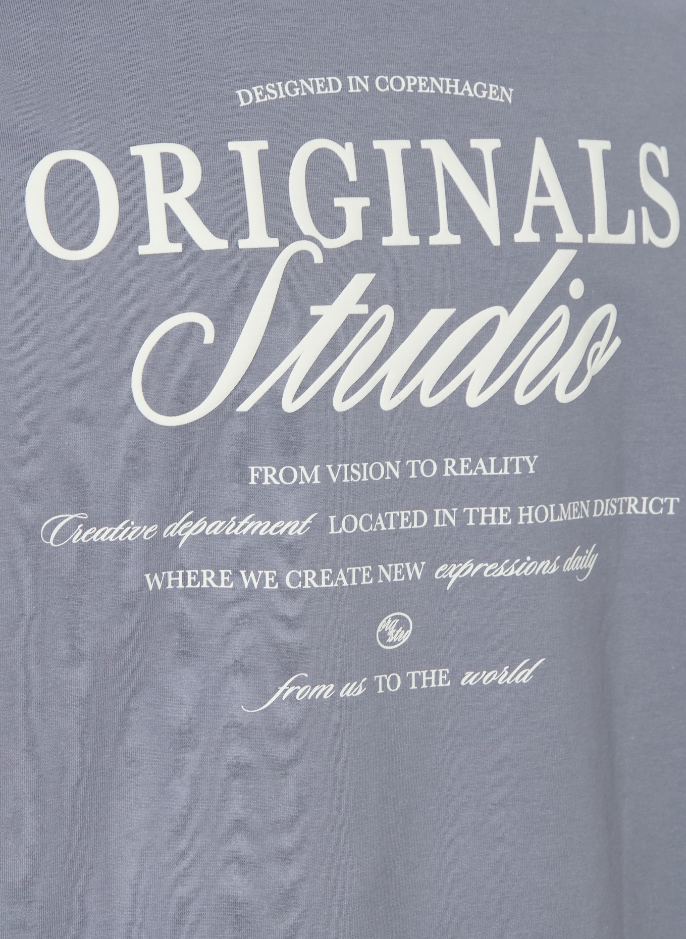 JACK&JONES T-Shirt: BLAUGRAU