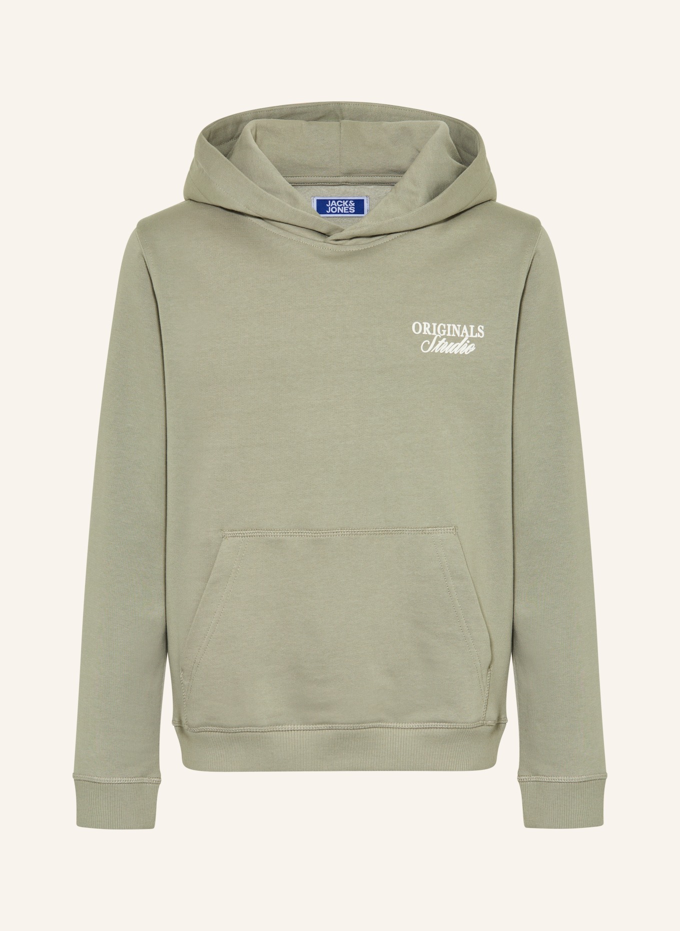 JACK&JONES Hoodie JORNORREBRO: OLIV