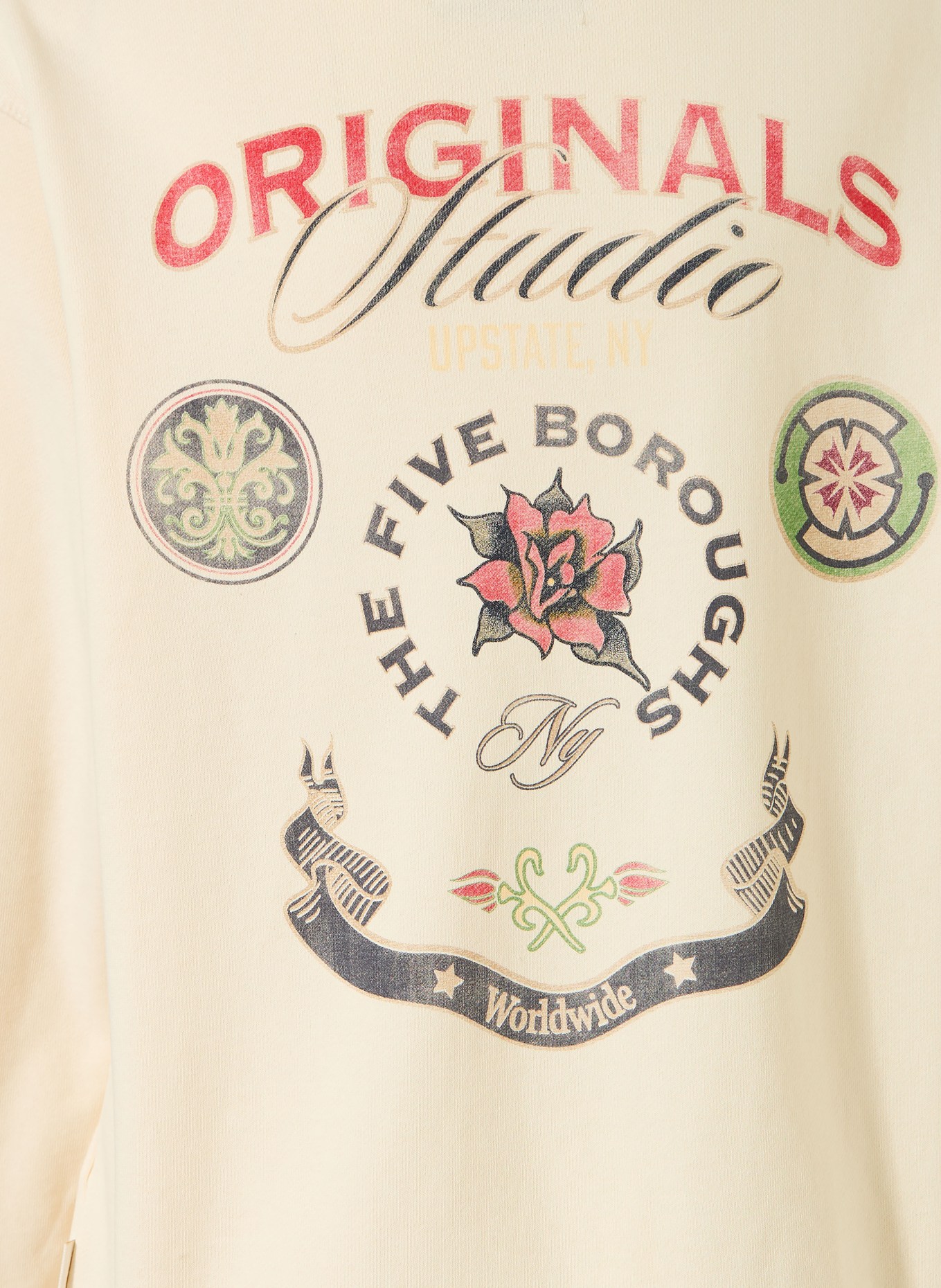 JACK&JONES Sweatshirt: CREME