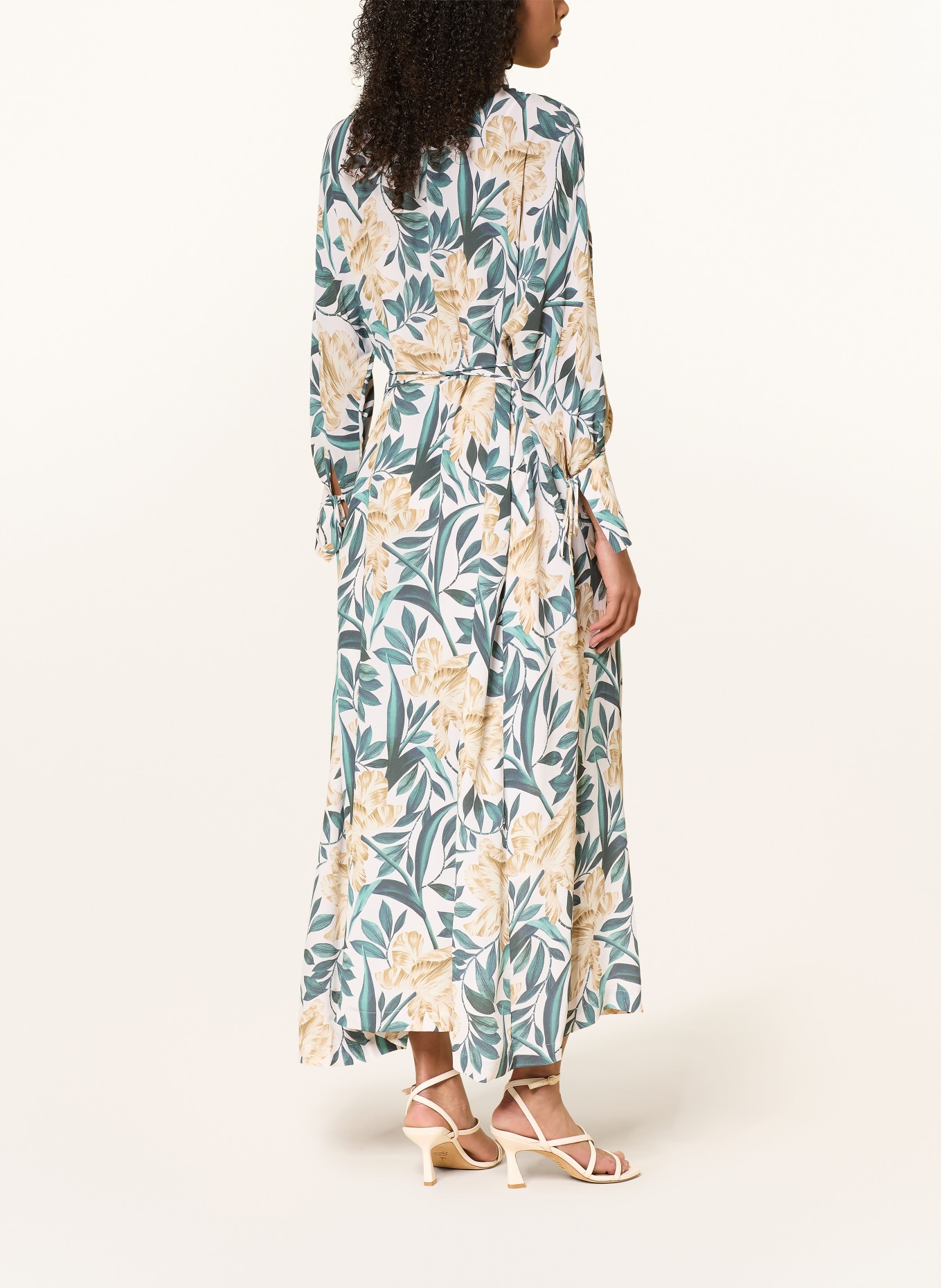 TED BAKER Dress RHAEE: CREAM / CAMEL / GREEN