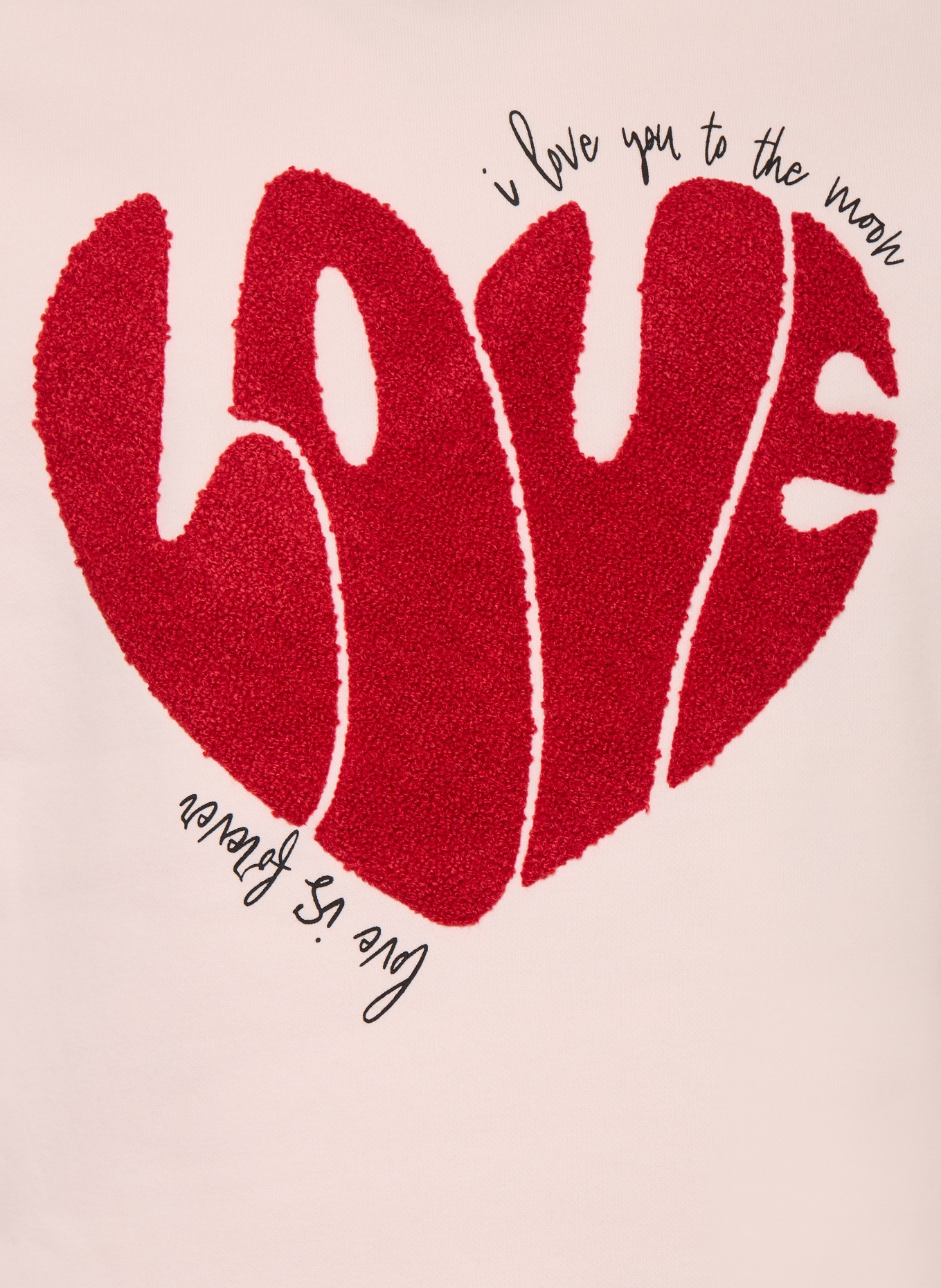 ONLY sweat-shirt: ROSE CLAIR / ROUGE