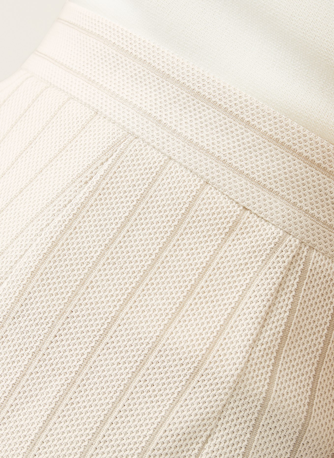 Max Mara Marlenehose OSSO: WEISS / TAUPE