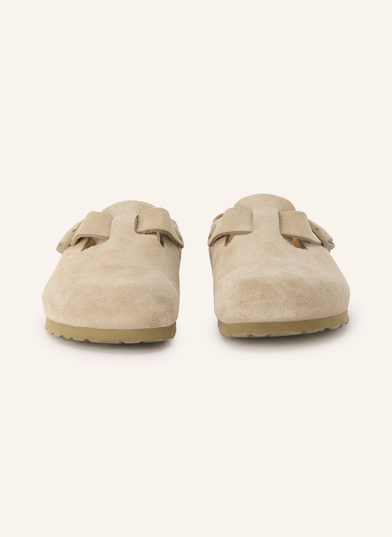 BIRKENSTOCK Pantoletten BOSTON: HELLGRÜN