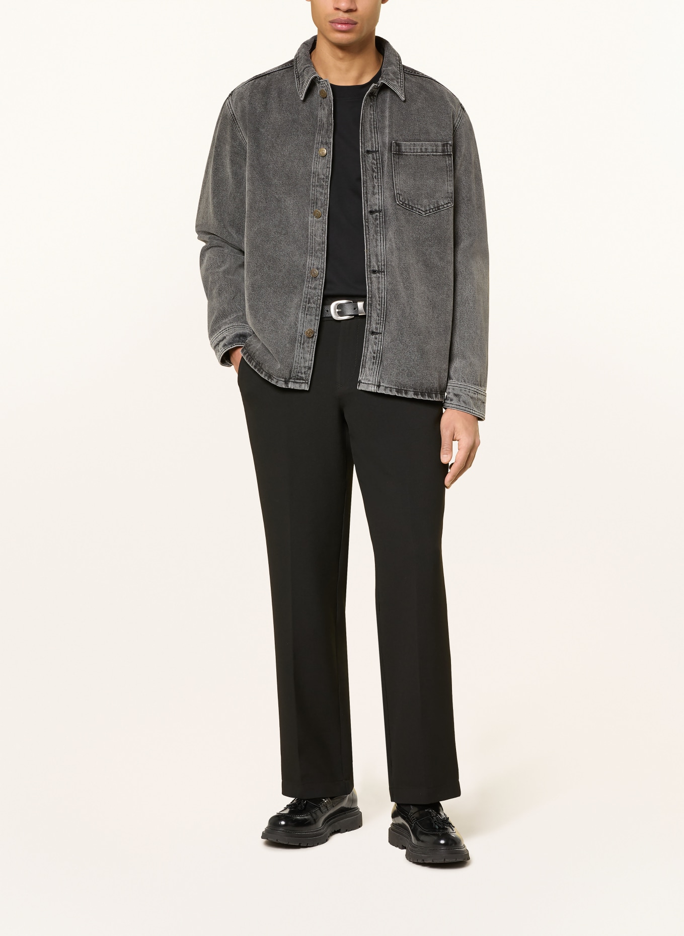 MAC Chino TONY Regular Fit: SCHWARZ