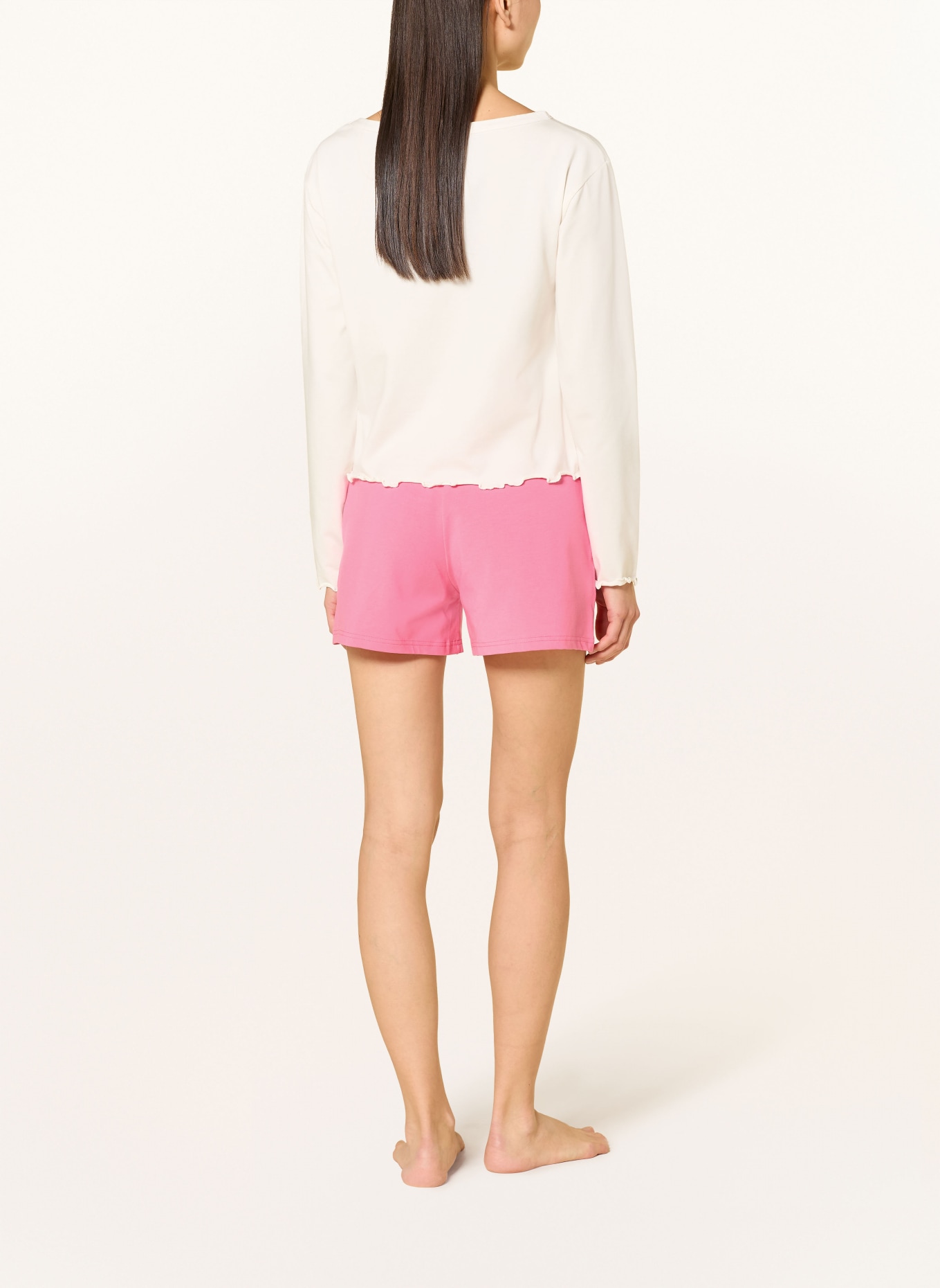 HUGO Lounge shorts SIGNATURE: PINK