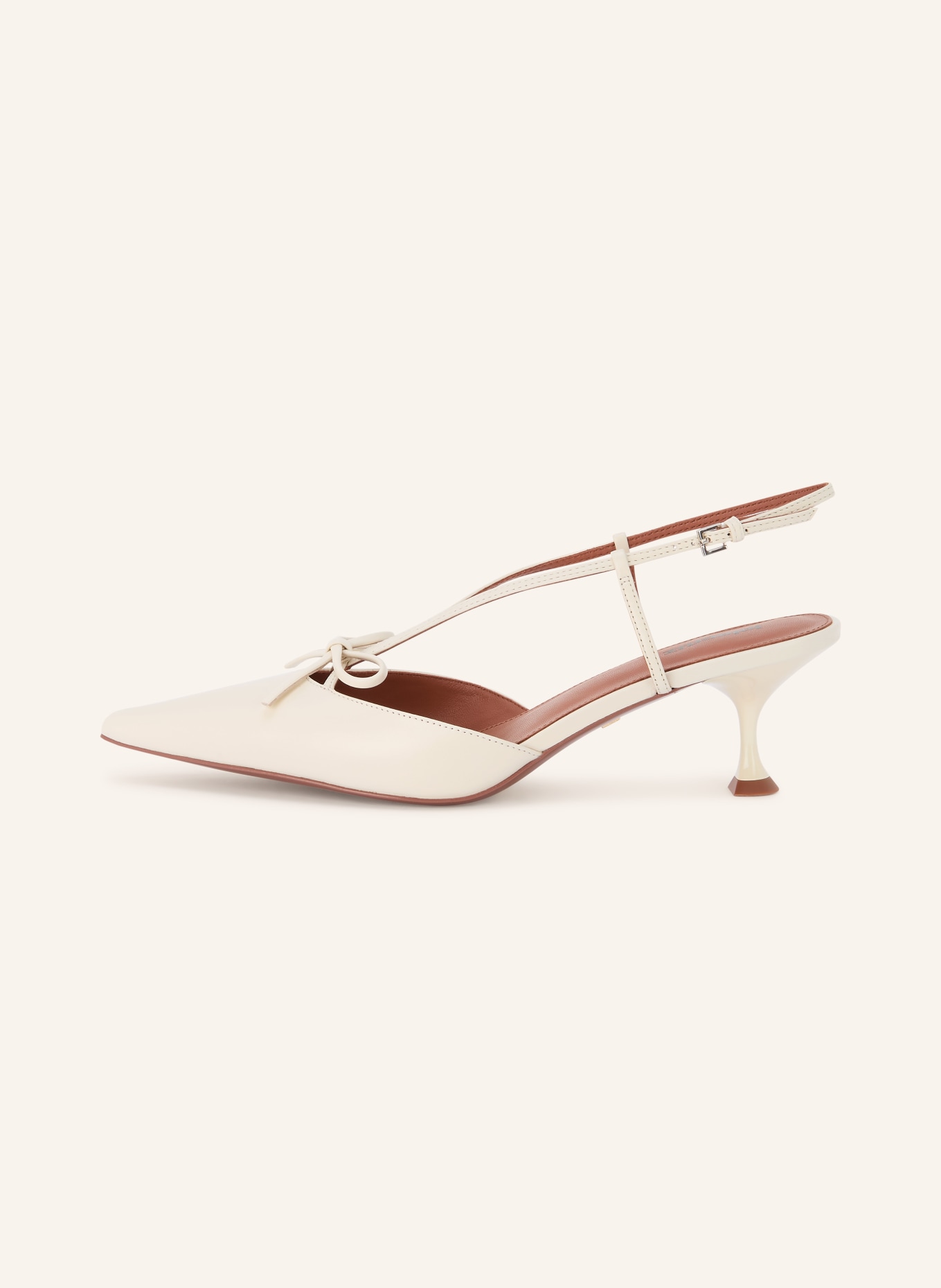 Lola Cruz Slingpumps AUDREY: CREME / BRAUN