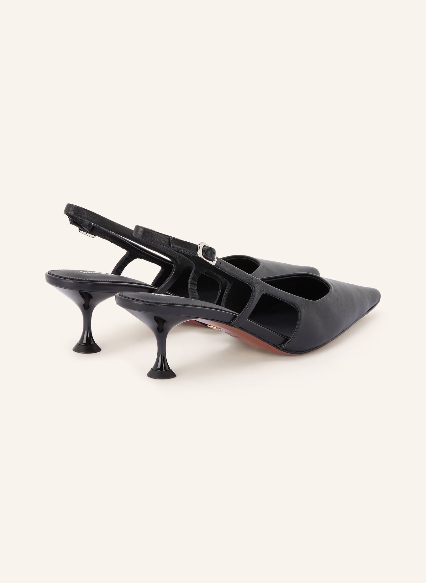 Lola Cruz Slingpumps RHINA: SCHWARZ