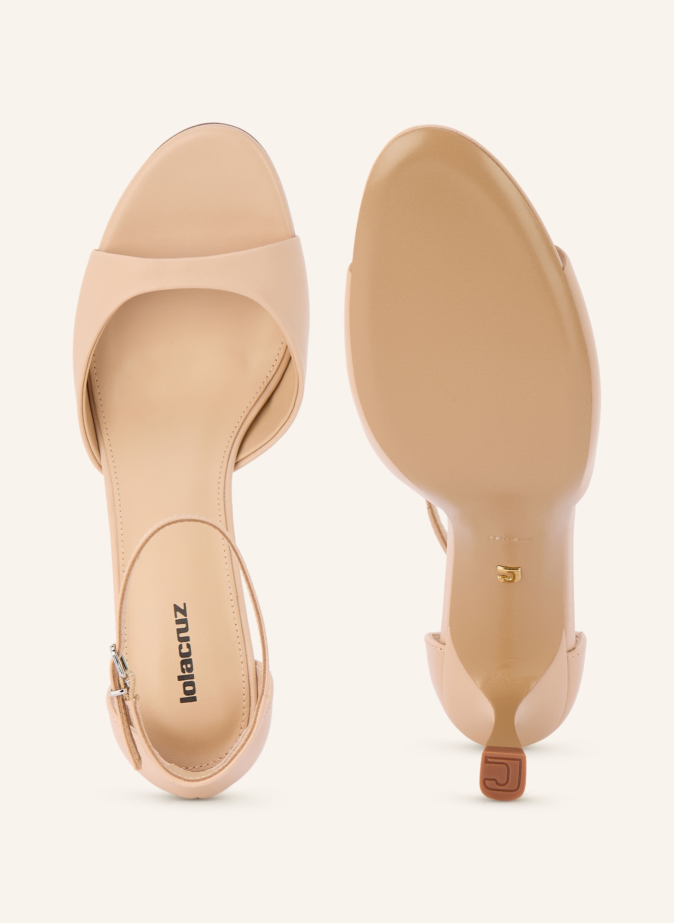 Lola Cruz Sandaletten KUMALA: BEIGE