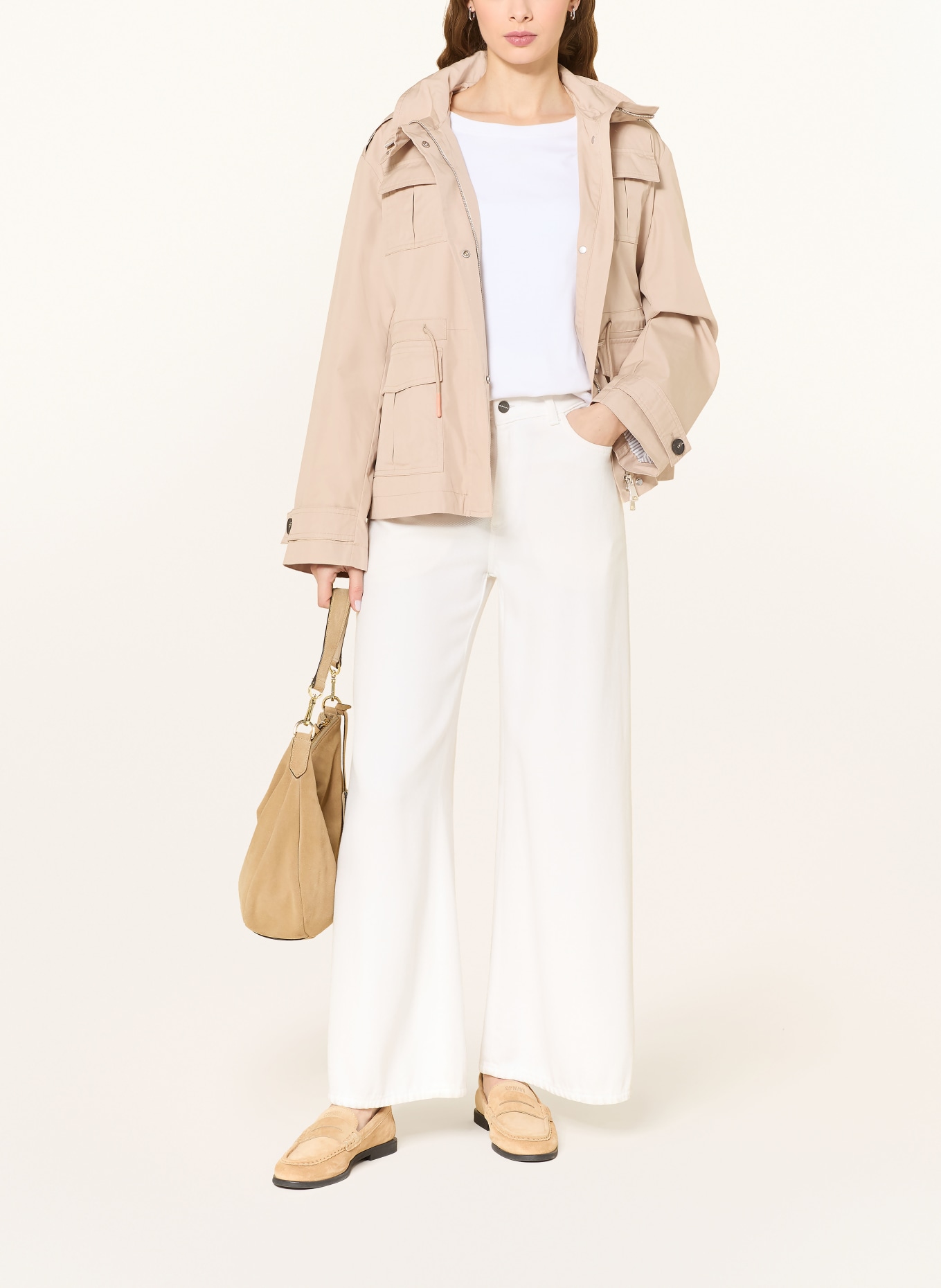 White Label Fieldjacket: BEIGE