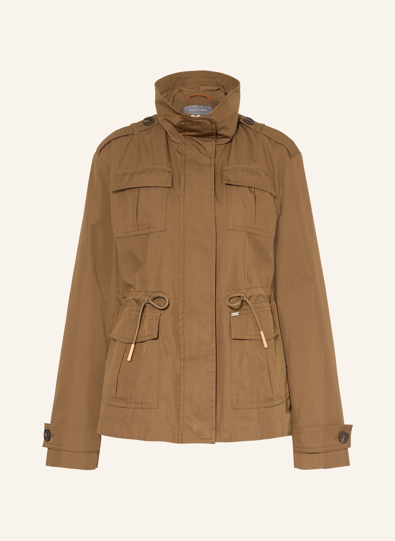 White Label polní bunda: HNĚDÁ