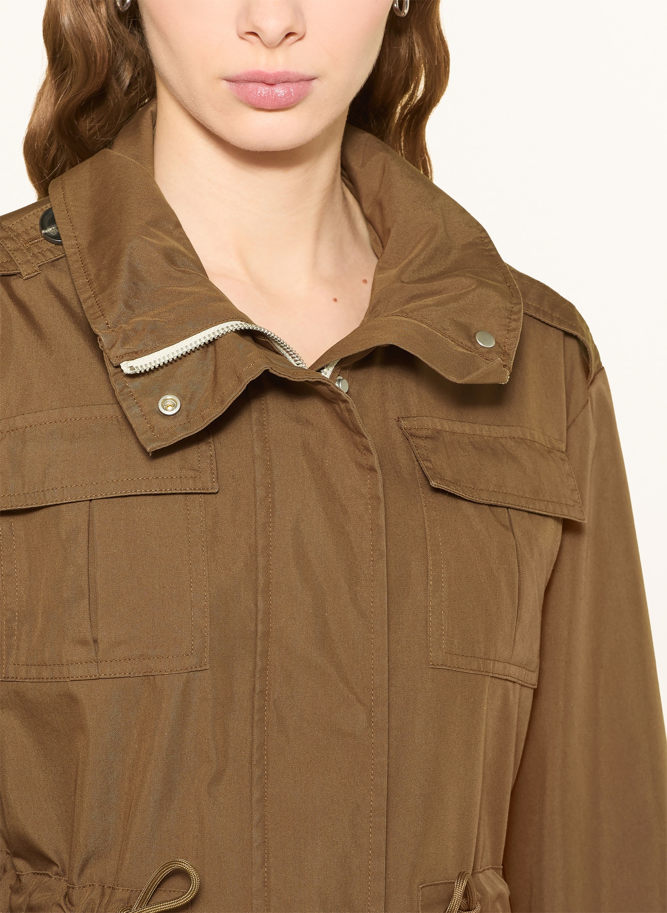 White Label polní bunda: HNĚDÁ