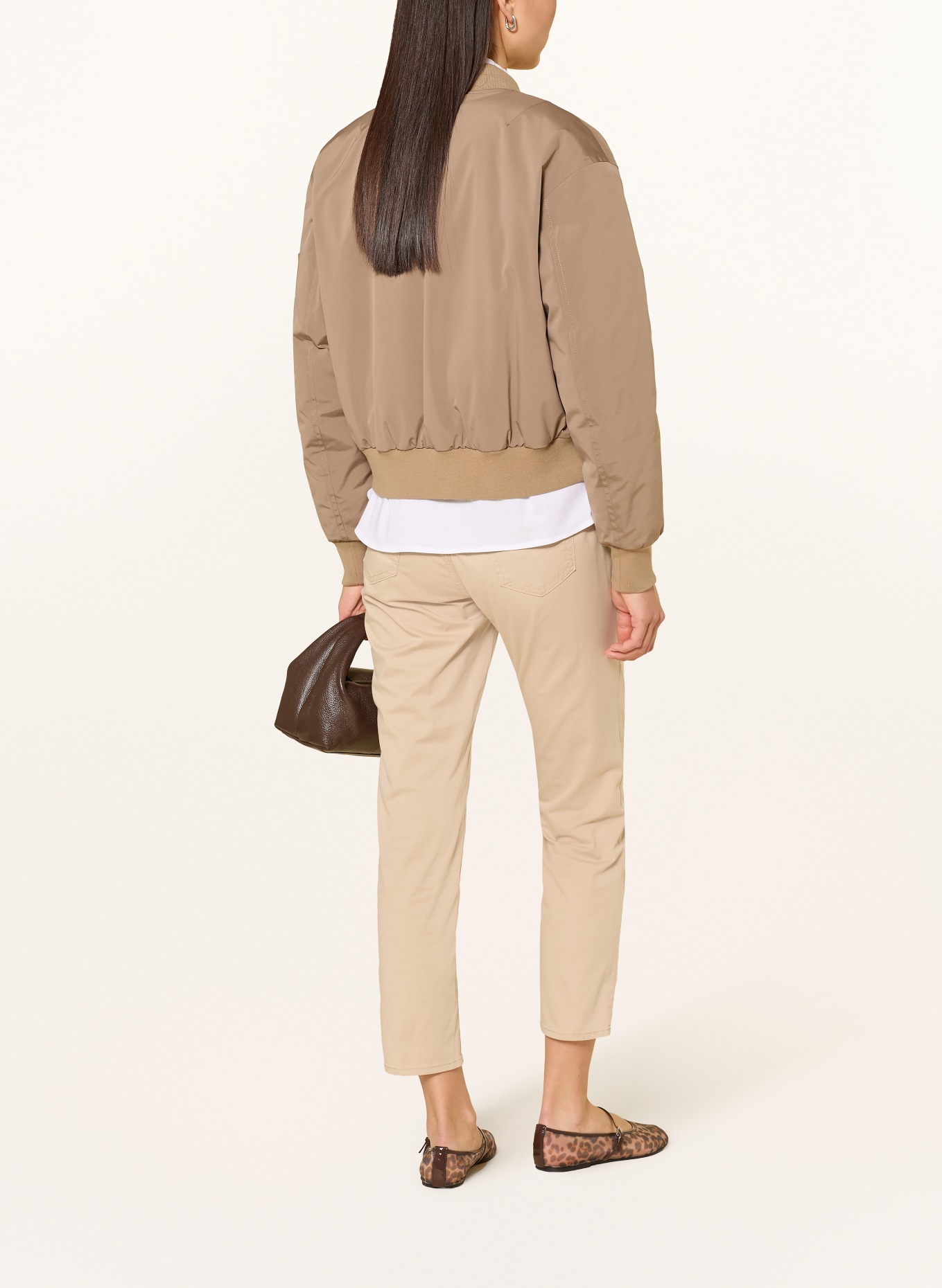 BRAX Krótkie dżinsy MARY: BEŻOWY